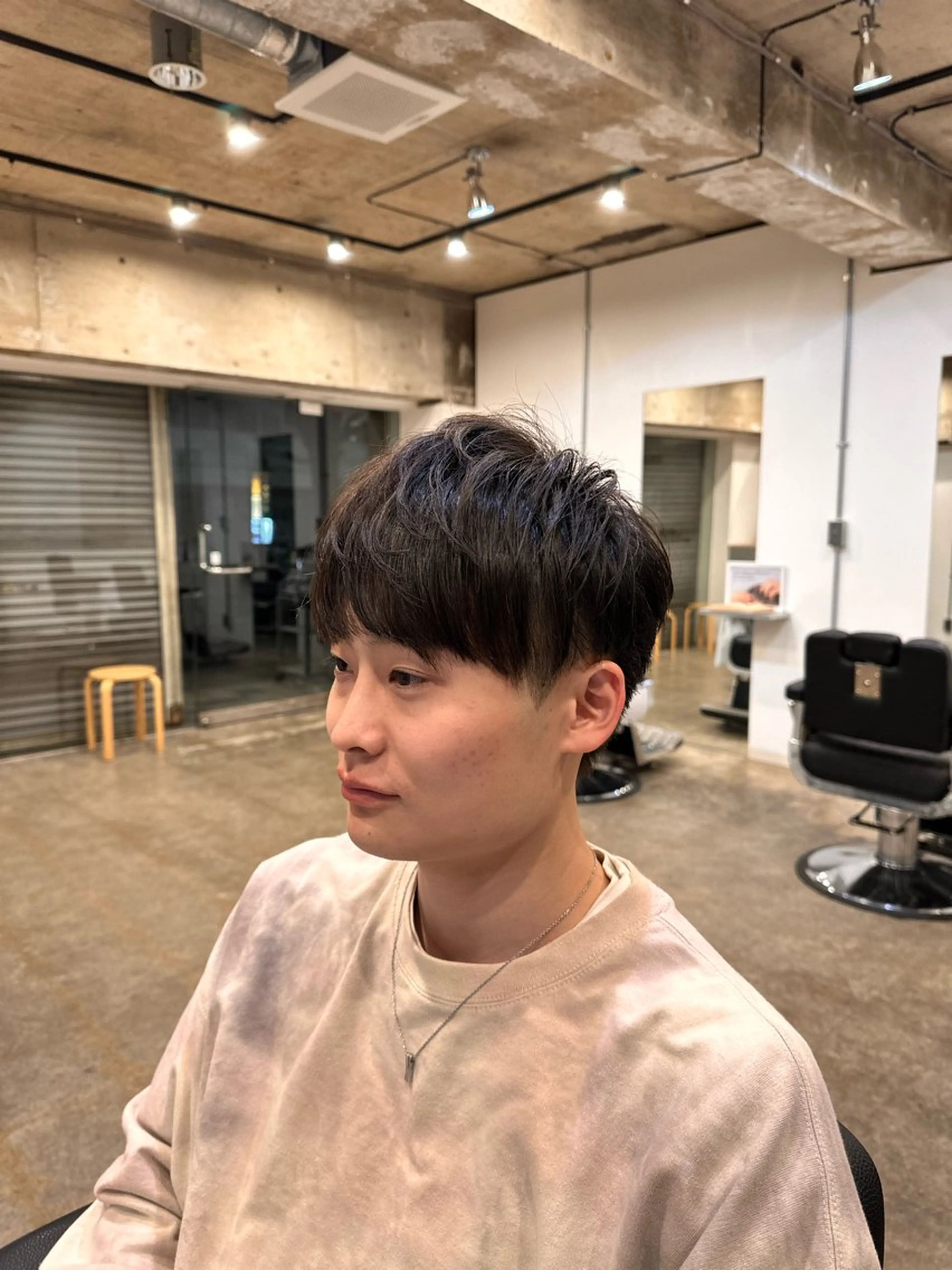 ミディアム メンズ 【メンズ専用サロン】 💈小林遥希💈のヘアスタイル