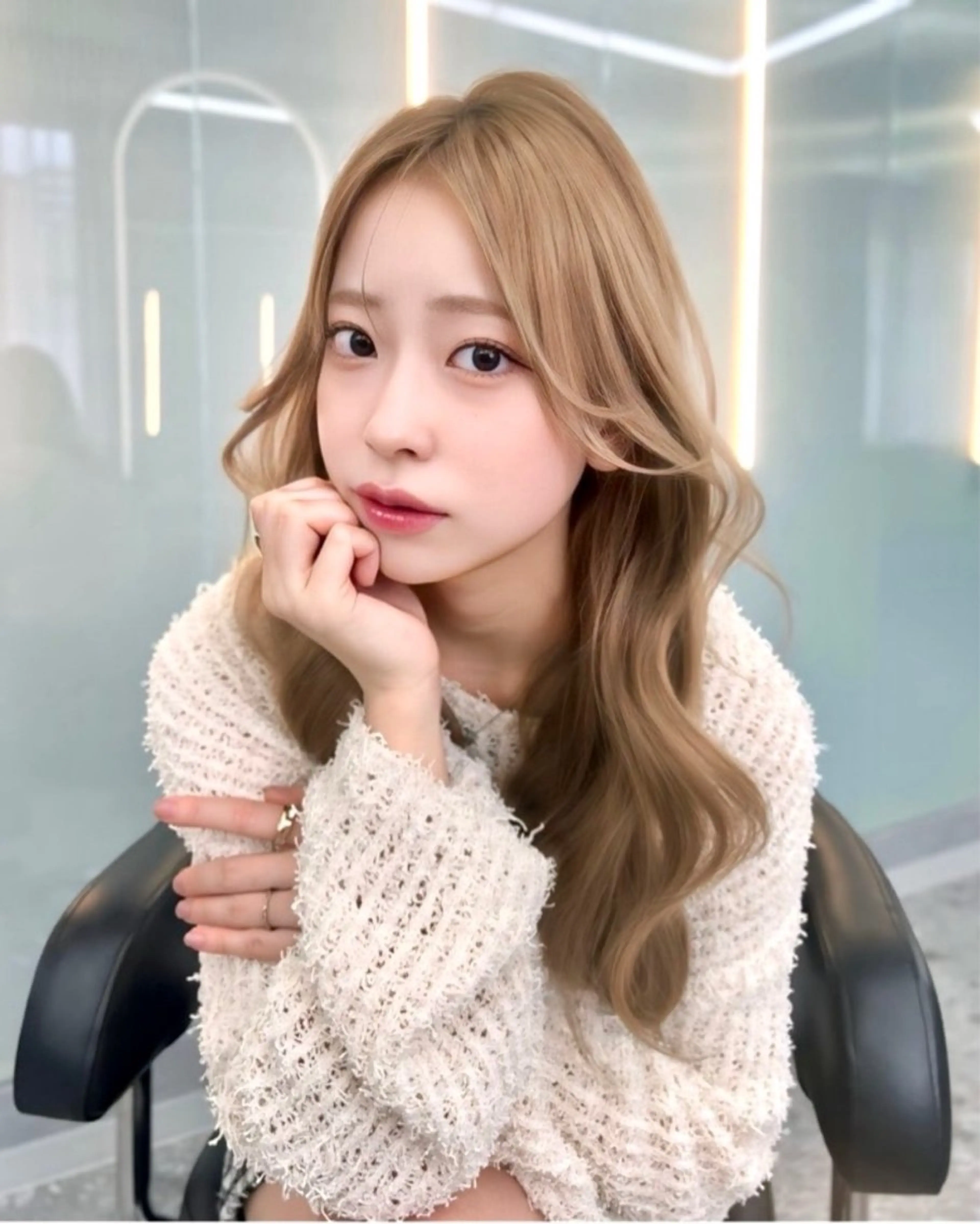 カラー lilley所属・lilley♡ Ayunaのヘアスタイル