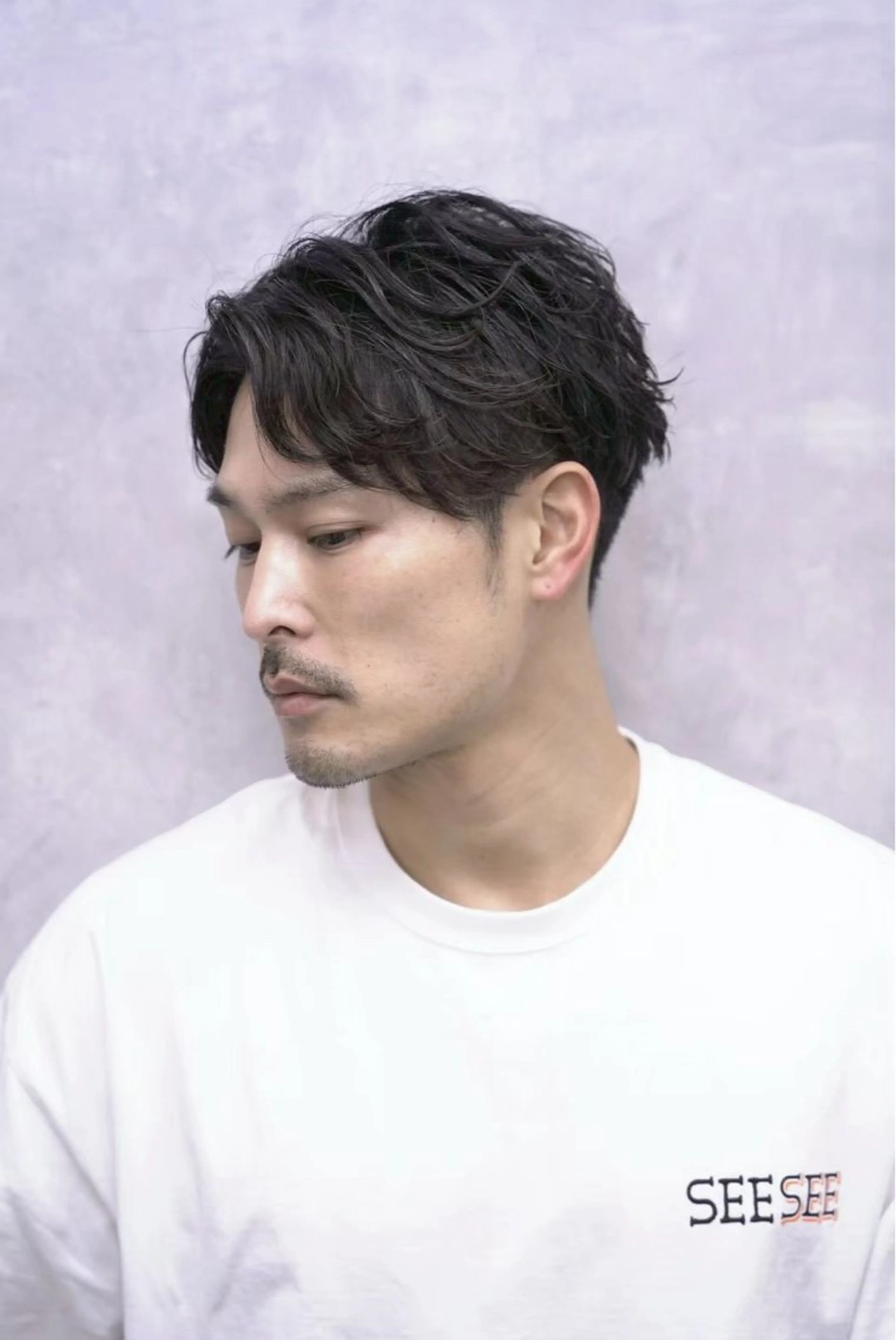 パーマ メンズ 河野 仁胡のヘアスタイル
