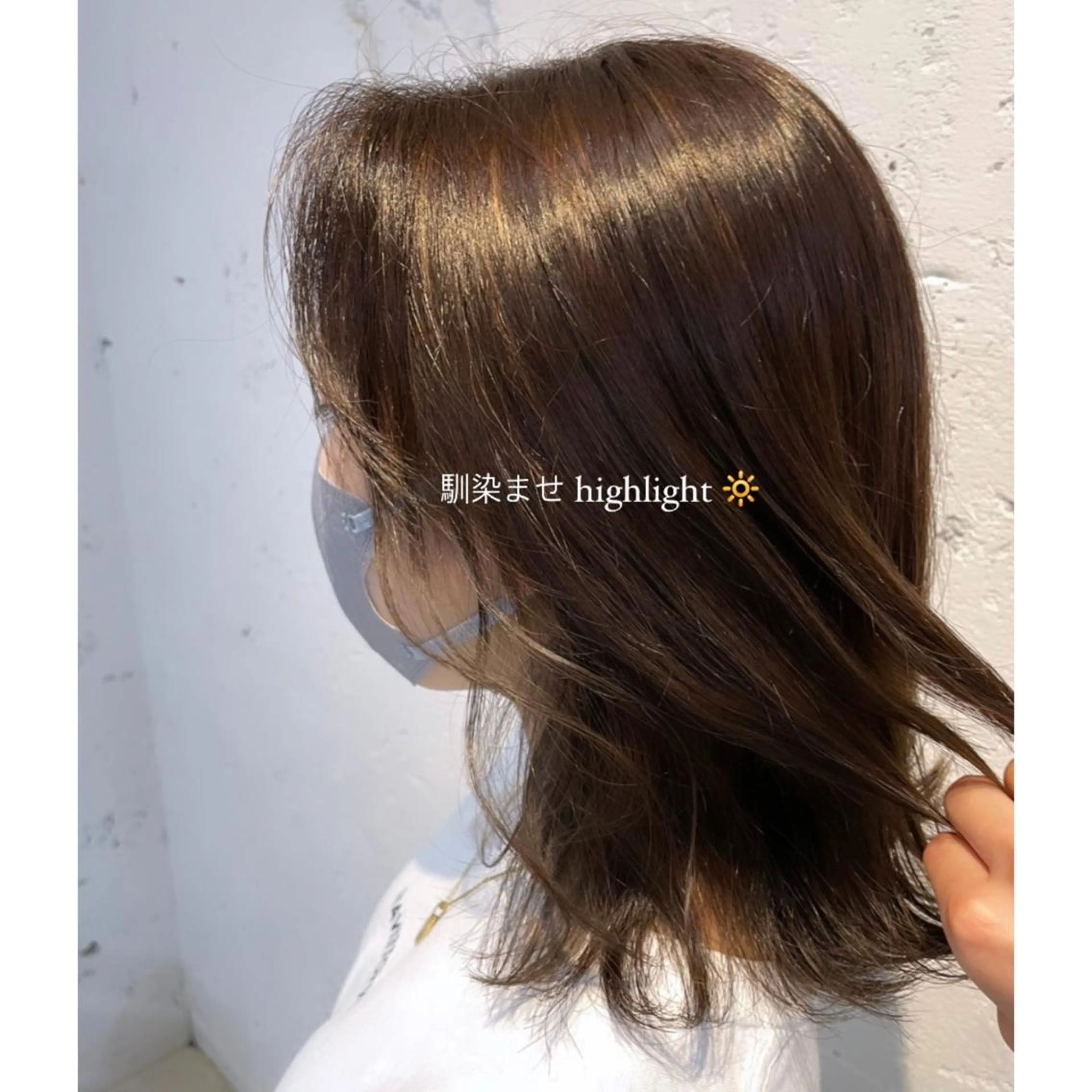 ミディアム カラー 透明感カラー NEST所属・お洒落似合わせボブ♡ mahiroのヘアスタイル