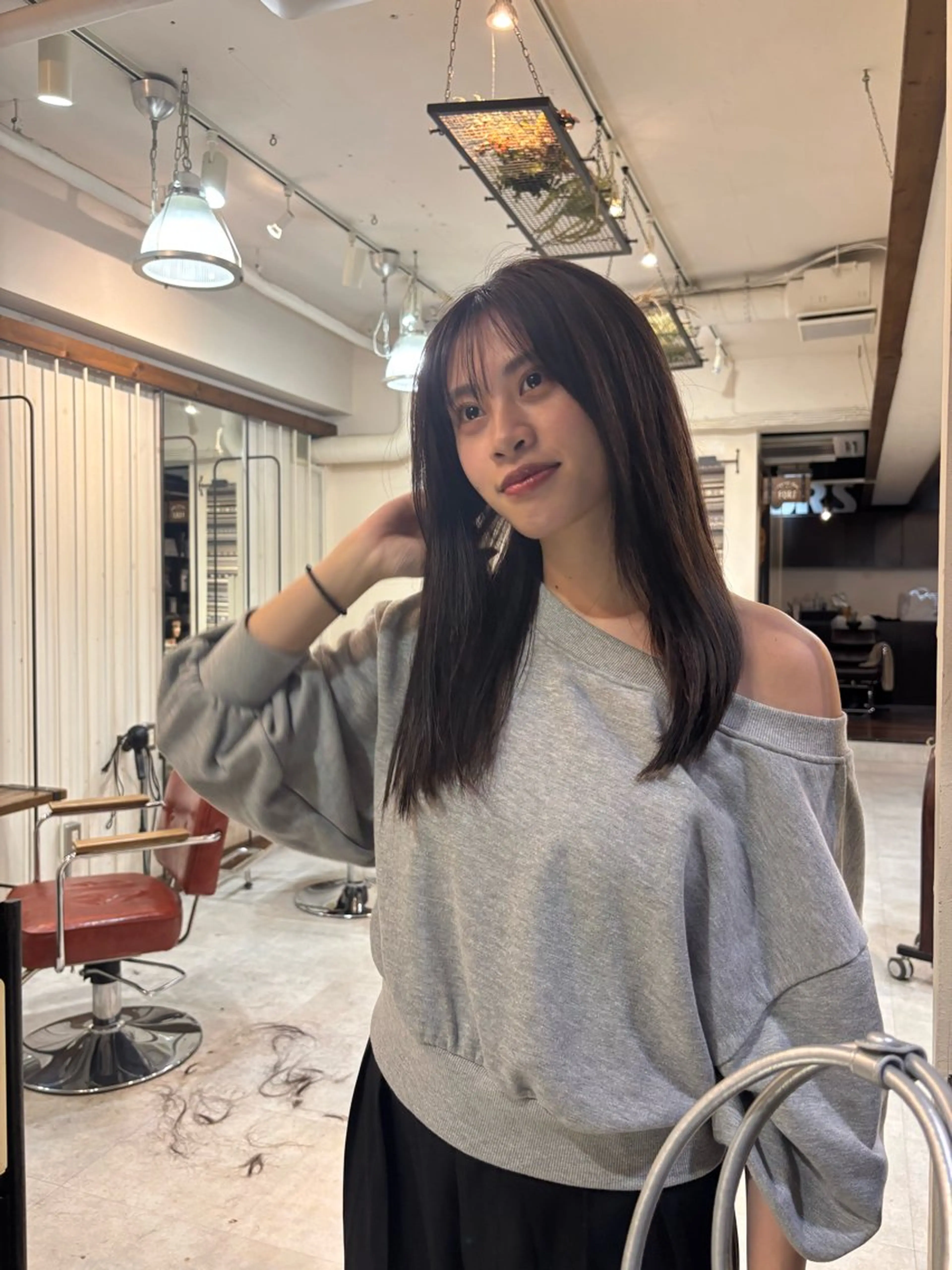 ロング hair&make FORS所属・宇留間 涼香のヘアスタイル