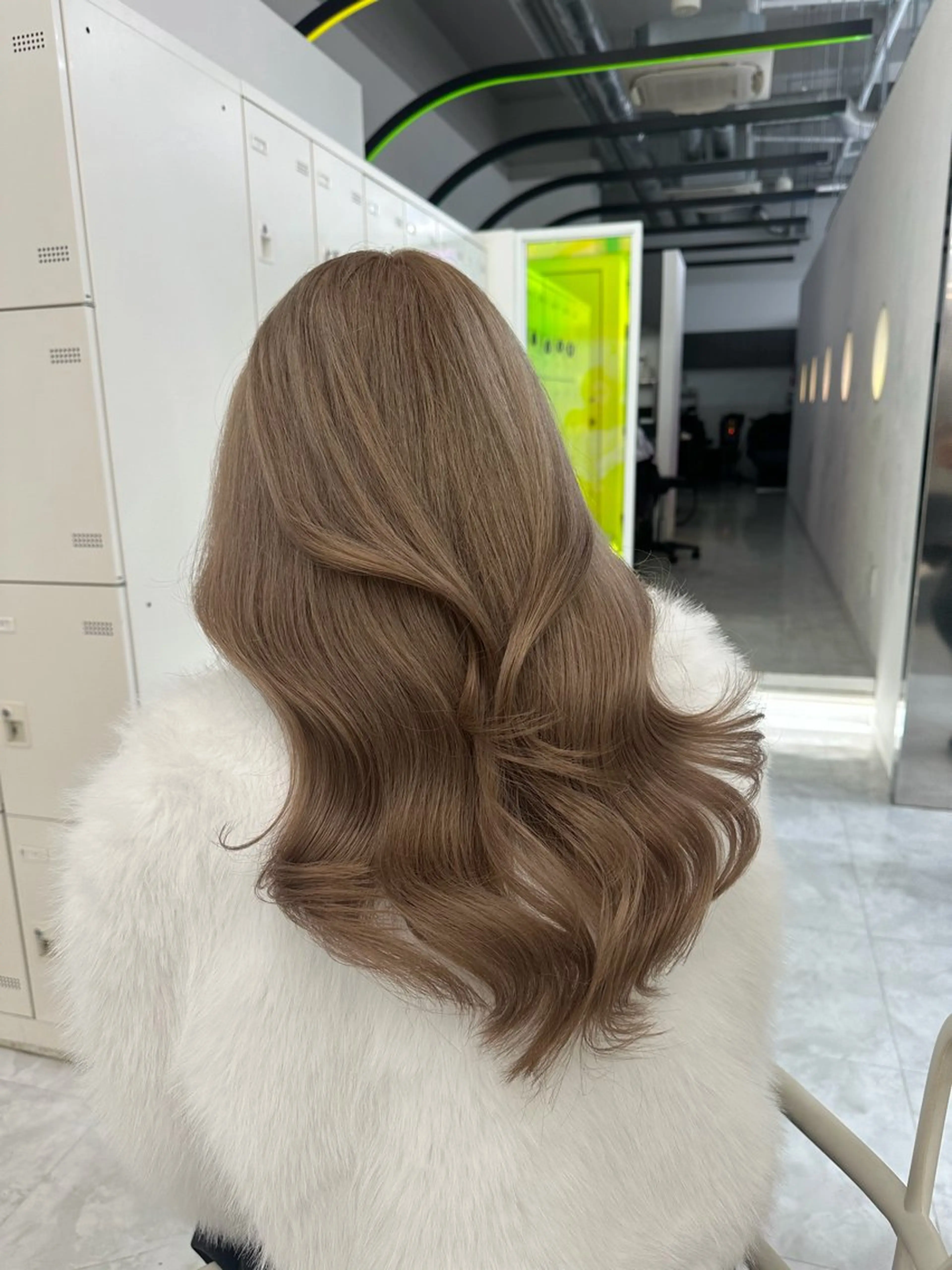 カラー ヘアカラー 透ける透明感カラー 🤍anju🎀のヘアスタイル