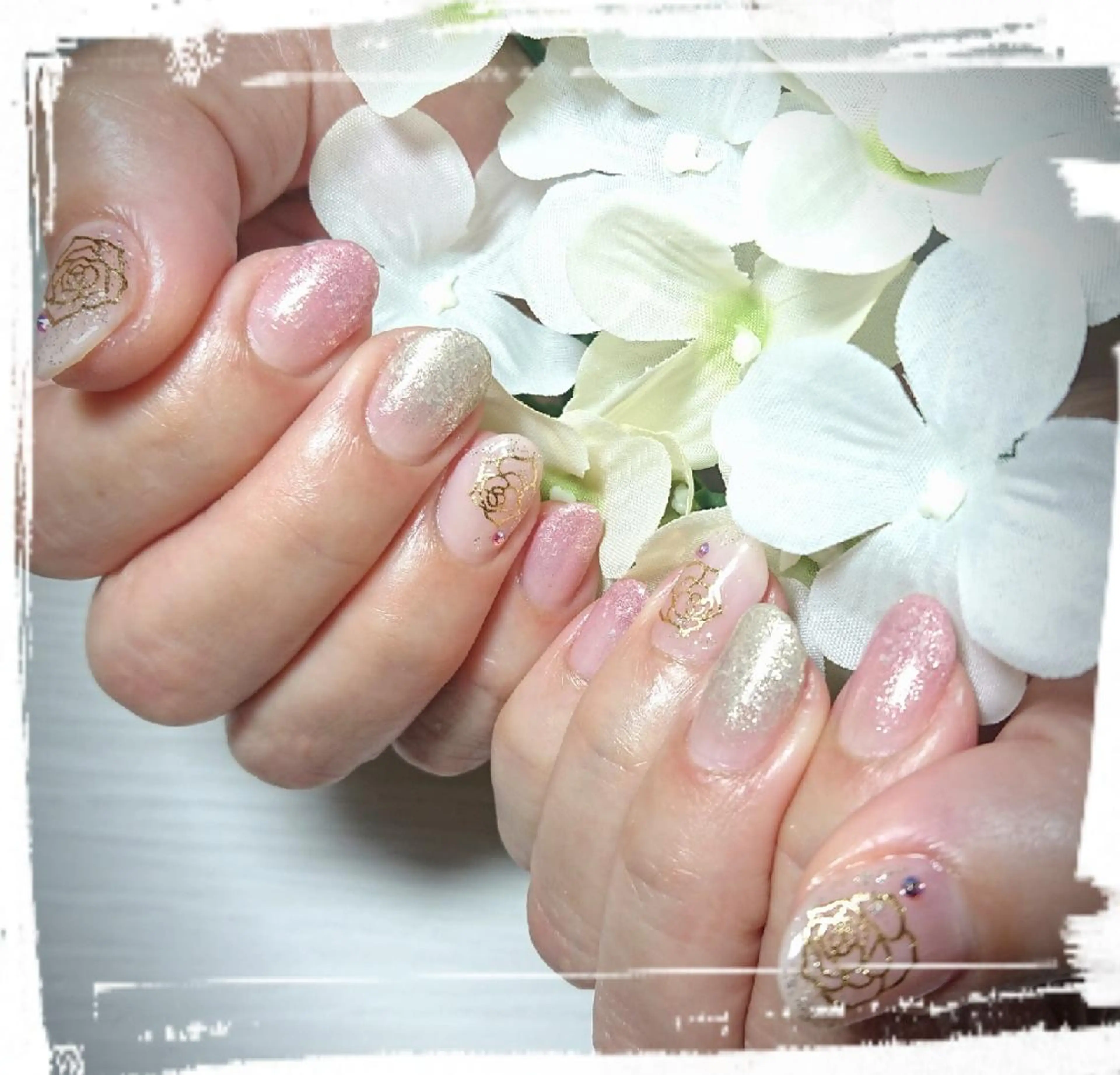 ネイル ハンドネイル 林 珠里のネイルデザイン