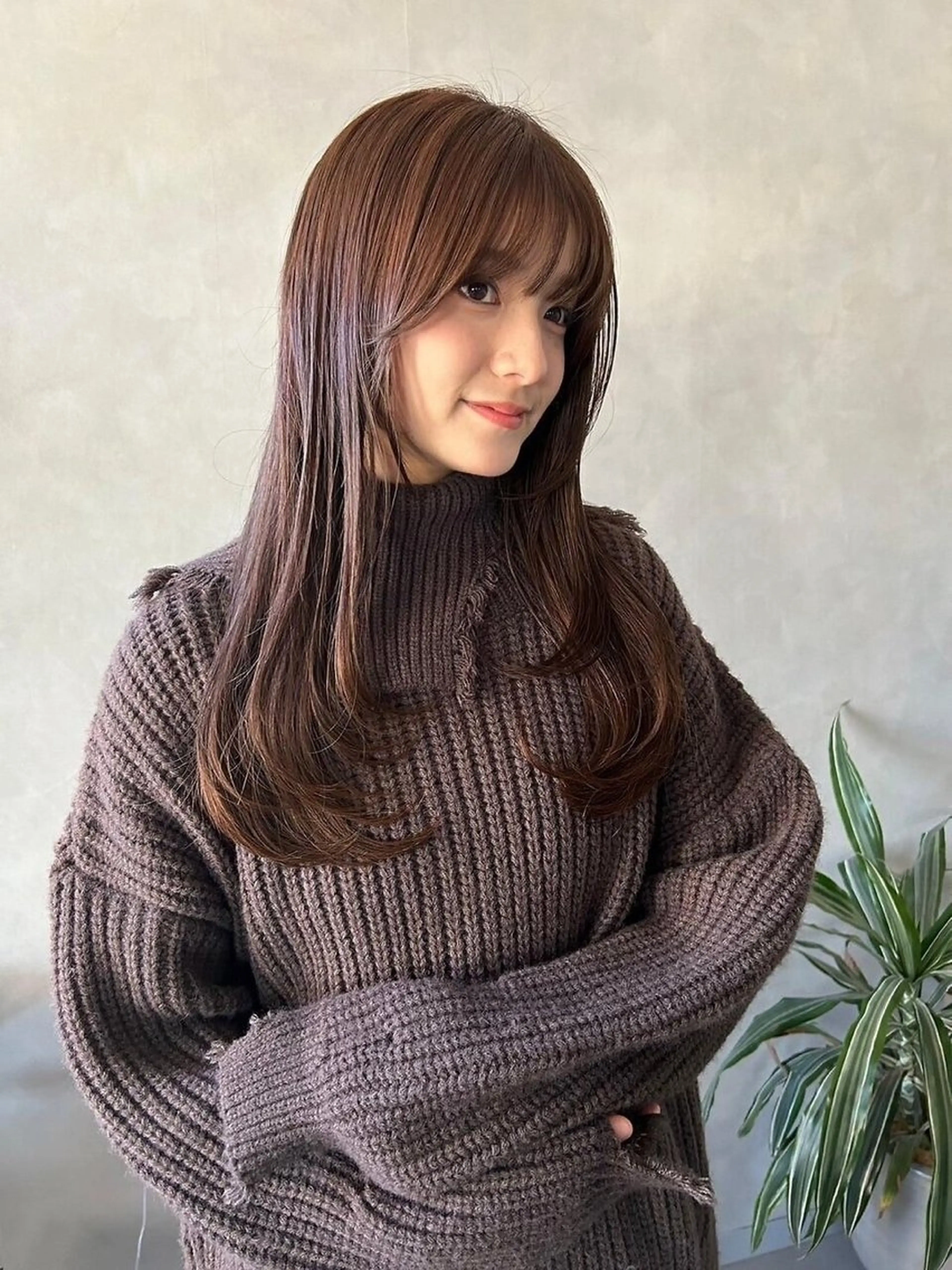 ロング カット ヘアカラー 縮毛矯正 ショート〜ロング◎ 武蔵小杉　南澤佑介のヘアスタイル