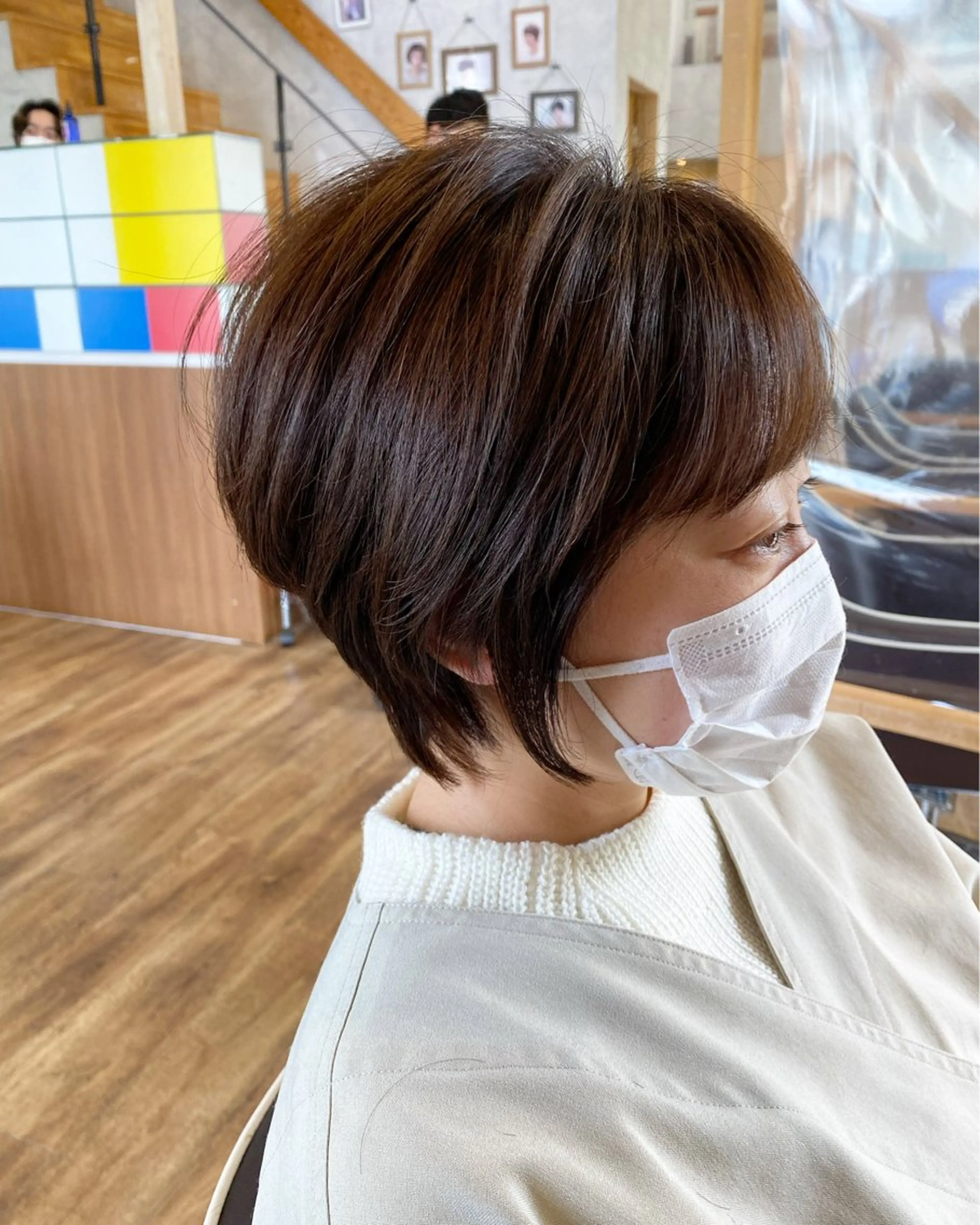 ショート カラー パーマ 🌼大人美人ショート 佐藤慎哉🌼のヘアスタイル