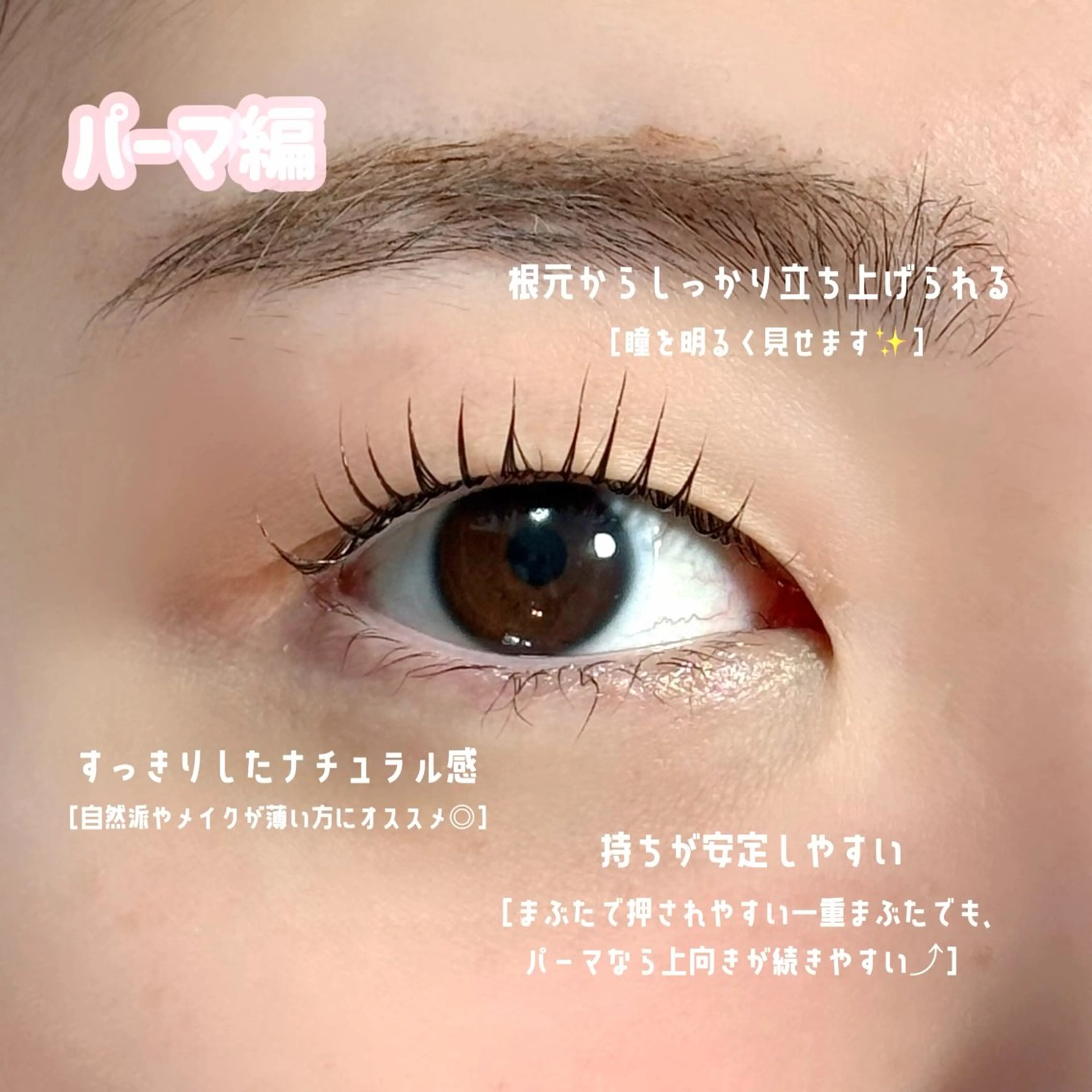 マツエク・マツパ 🖤西成区 まつげとまゆげ🖤のマツエク・マツパデザイン