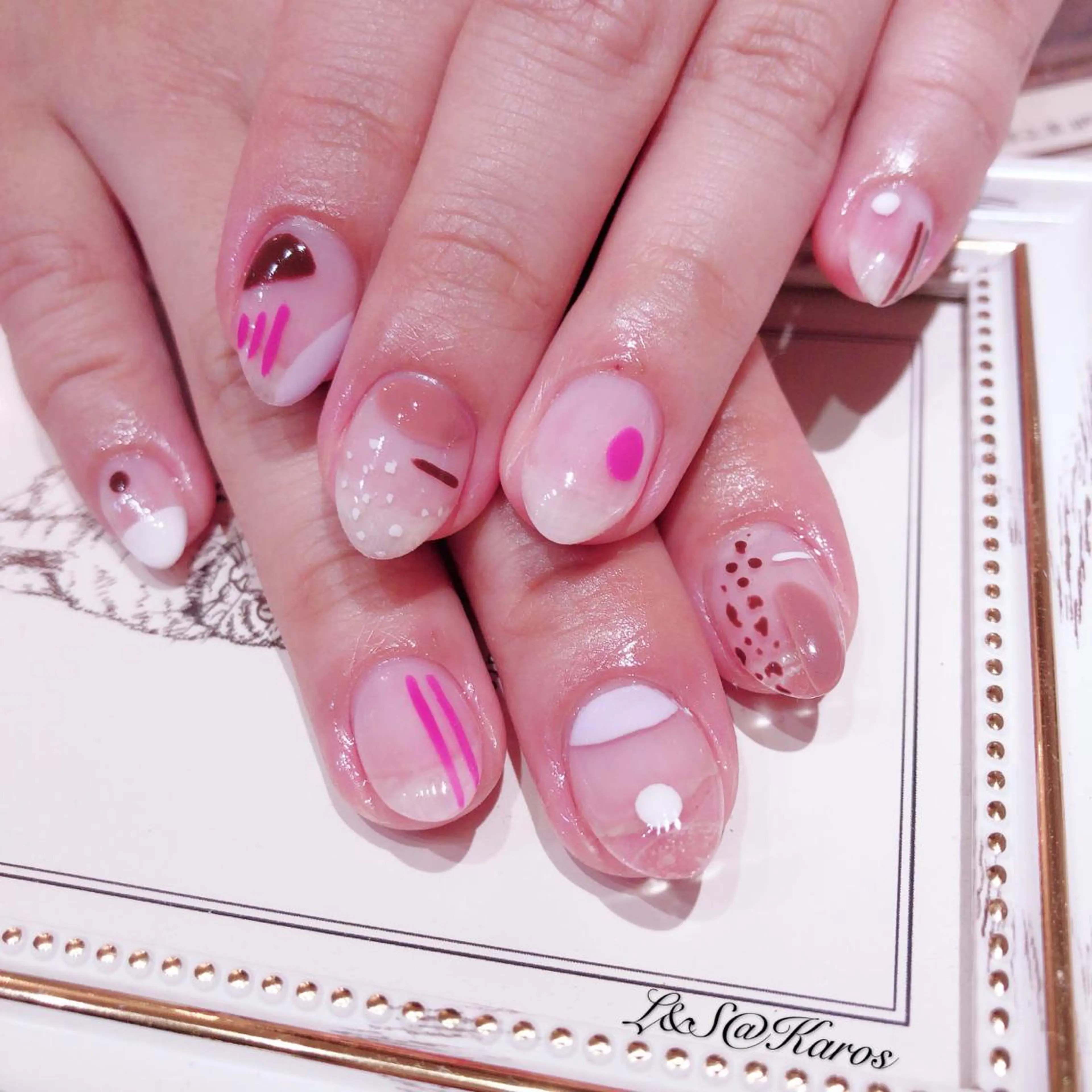 ネイル ハンドネイル L&S@Karos所属・L&S@ Karosのネイルデザイン