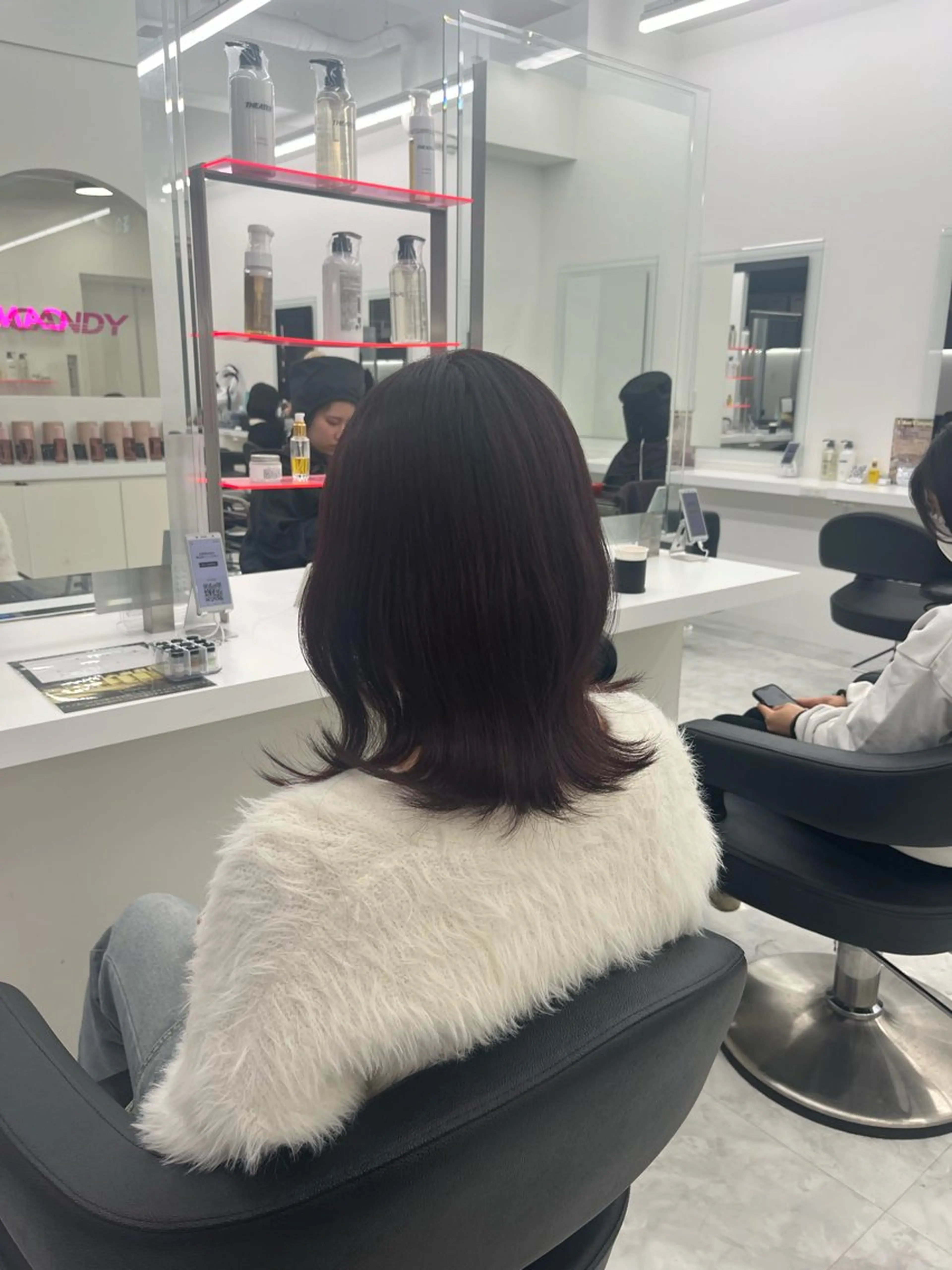 カラー カット ヘアカラー トリートメント ヘッドスパ 🍒暖色カラー/ FUKA🍒のヘアスタイル