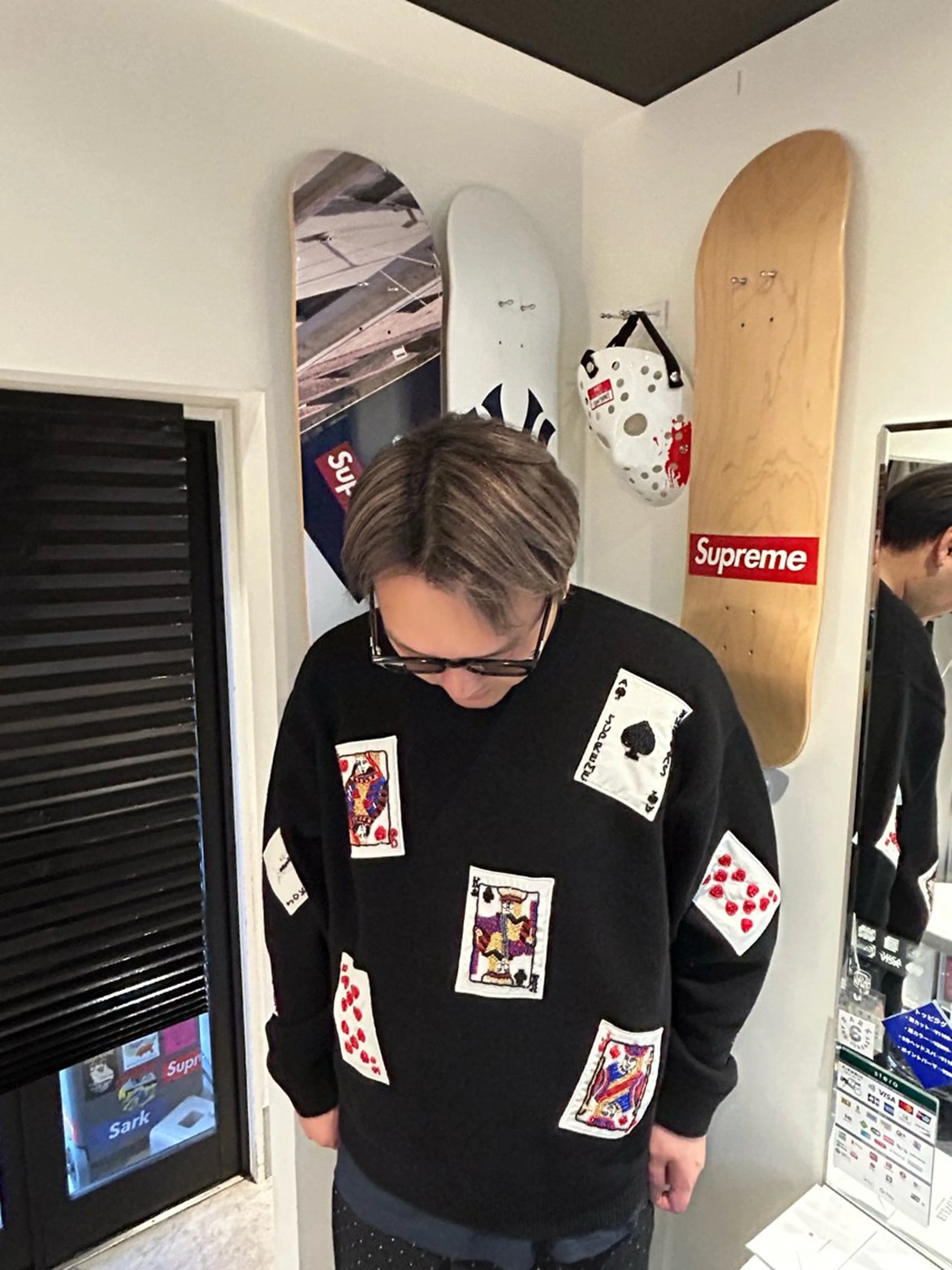 ミディアム カラー メンズ メンズバレイヤージュ バレイヤージュ レイヤーカット 🔹TOMO🔹 圧倒的経験値🔹のヘアスタイル