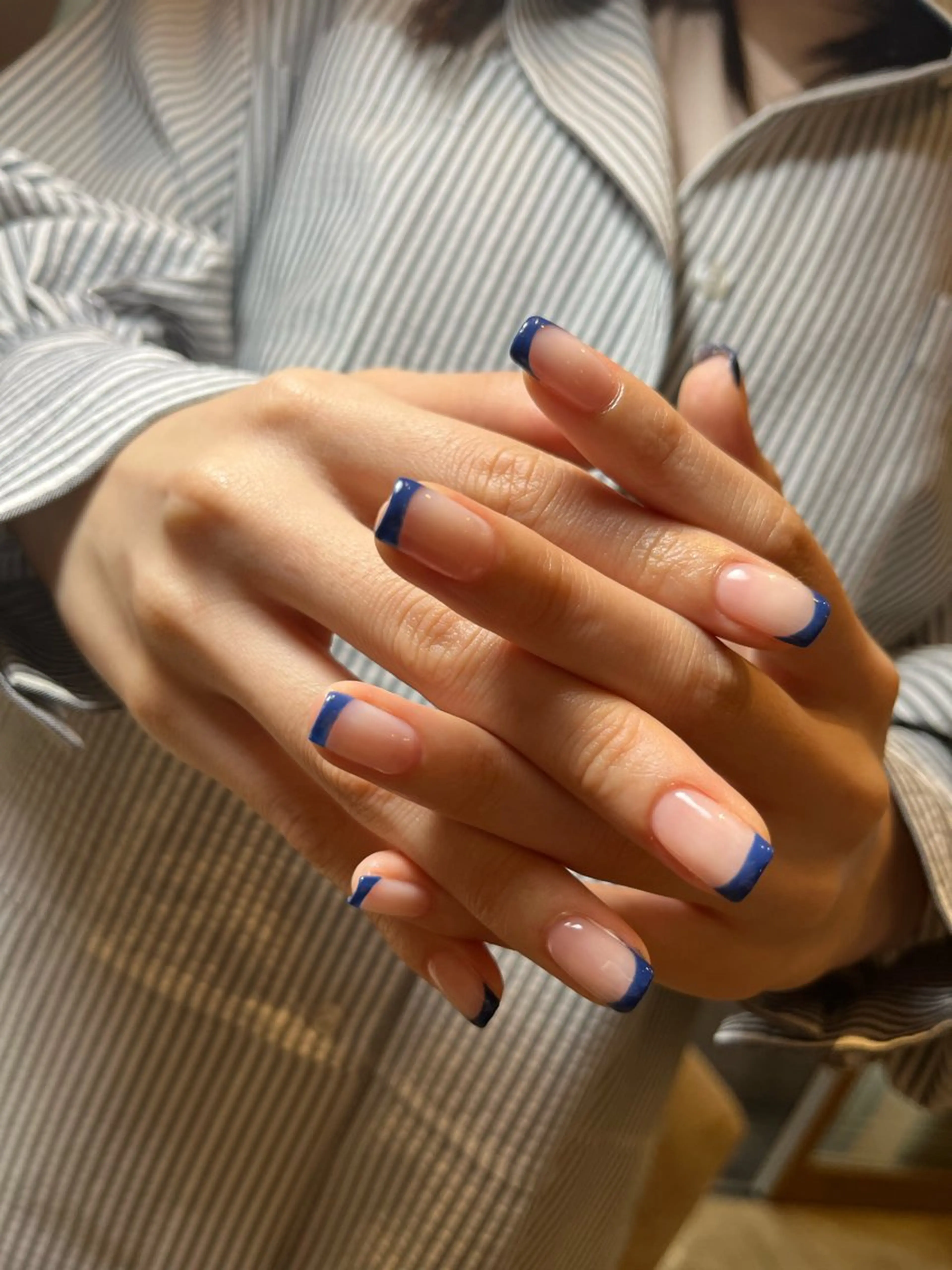 ネイル フレンチネイル エステ&アイラッシュ&ネイル Folche博多店【フォルチェ】所属・フォルチェ博多店 細田のネイルデザイン