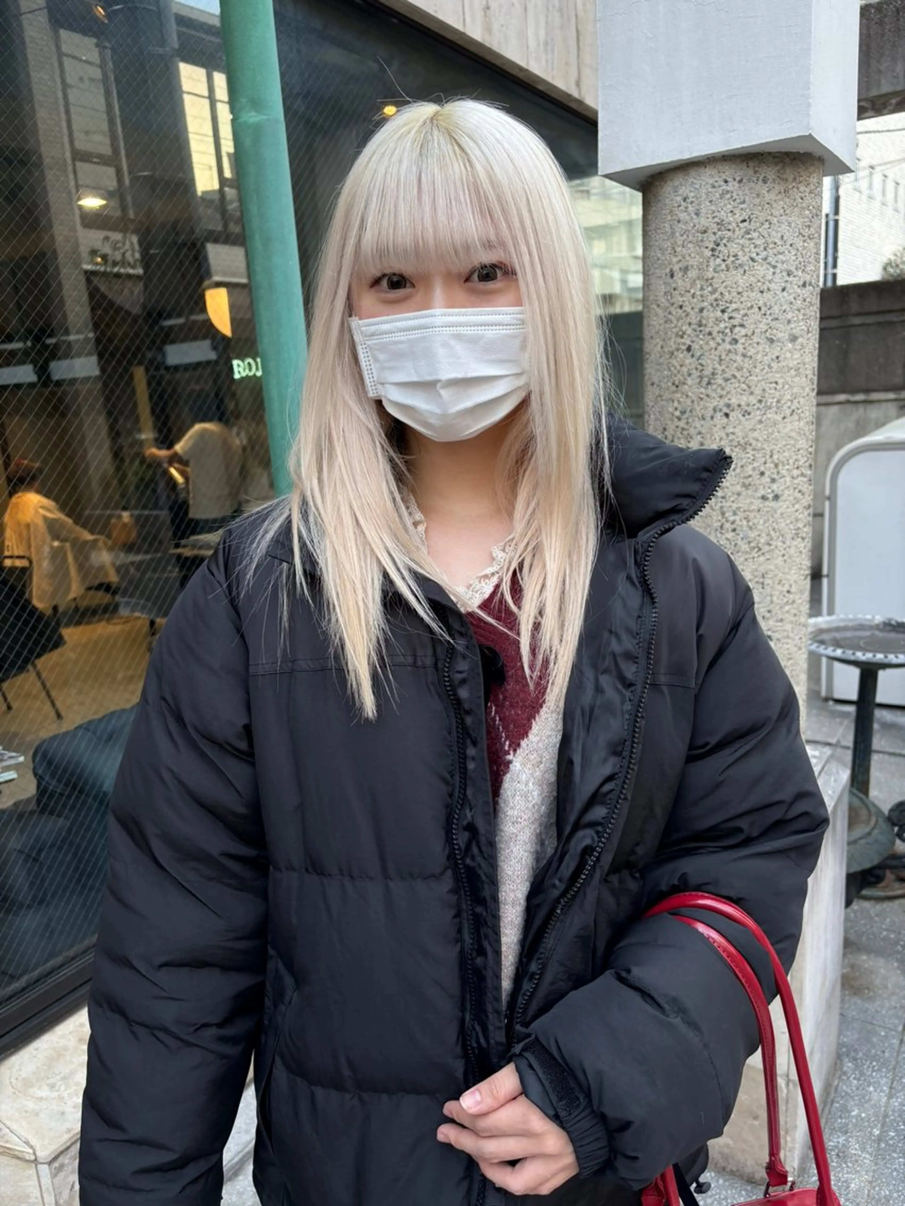 セミロング カラー ヘアアレンジ ヘアカラー トリートメント ヘアセット ハイトーン/美髪矯正 🍃大江拓実のヘアスタイル