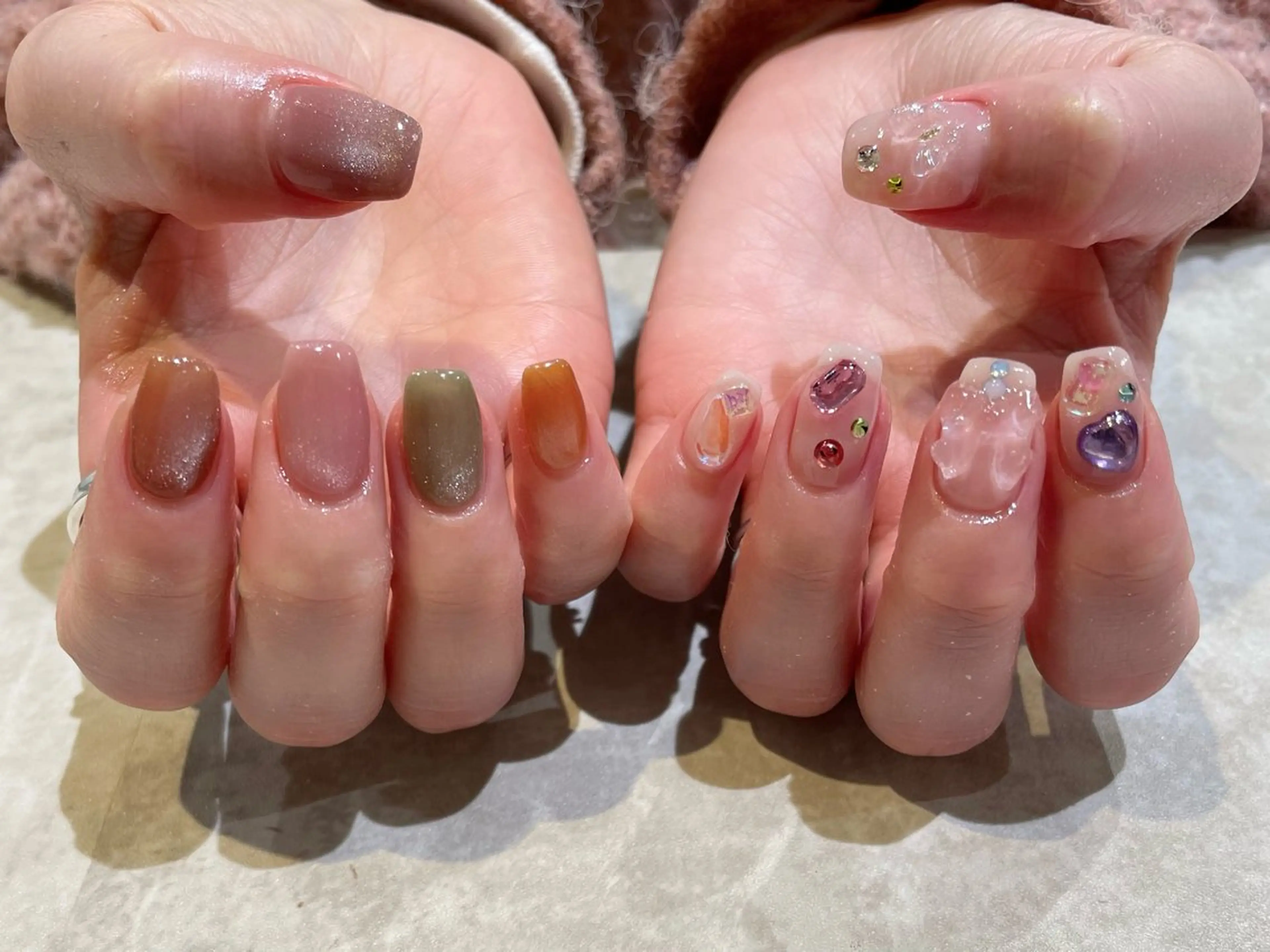 ネイル 舞田 苑香のネイルデザイン