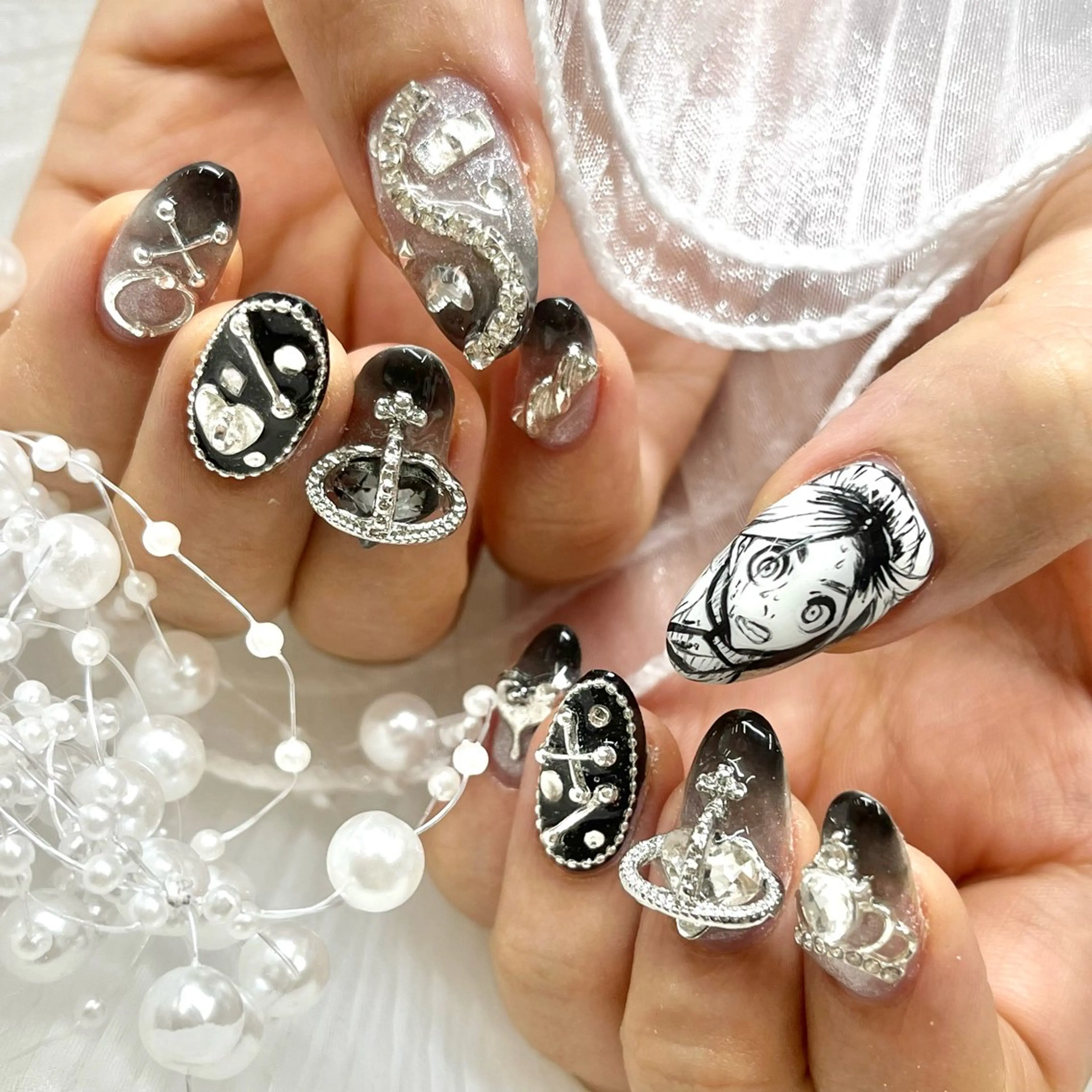 ネイル 持ち込み ハンドネイル 池袋痛ネイル Nok. 渡辺のネイルデザイン