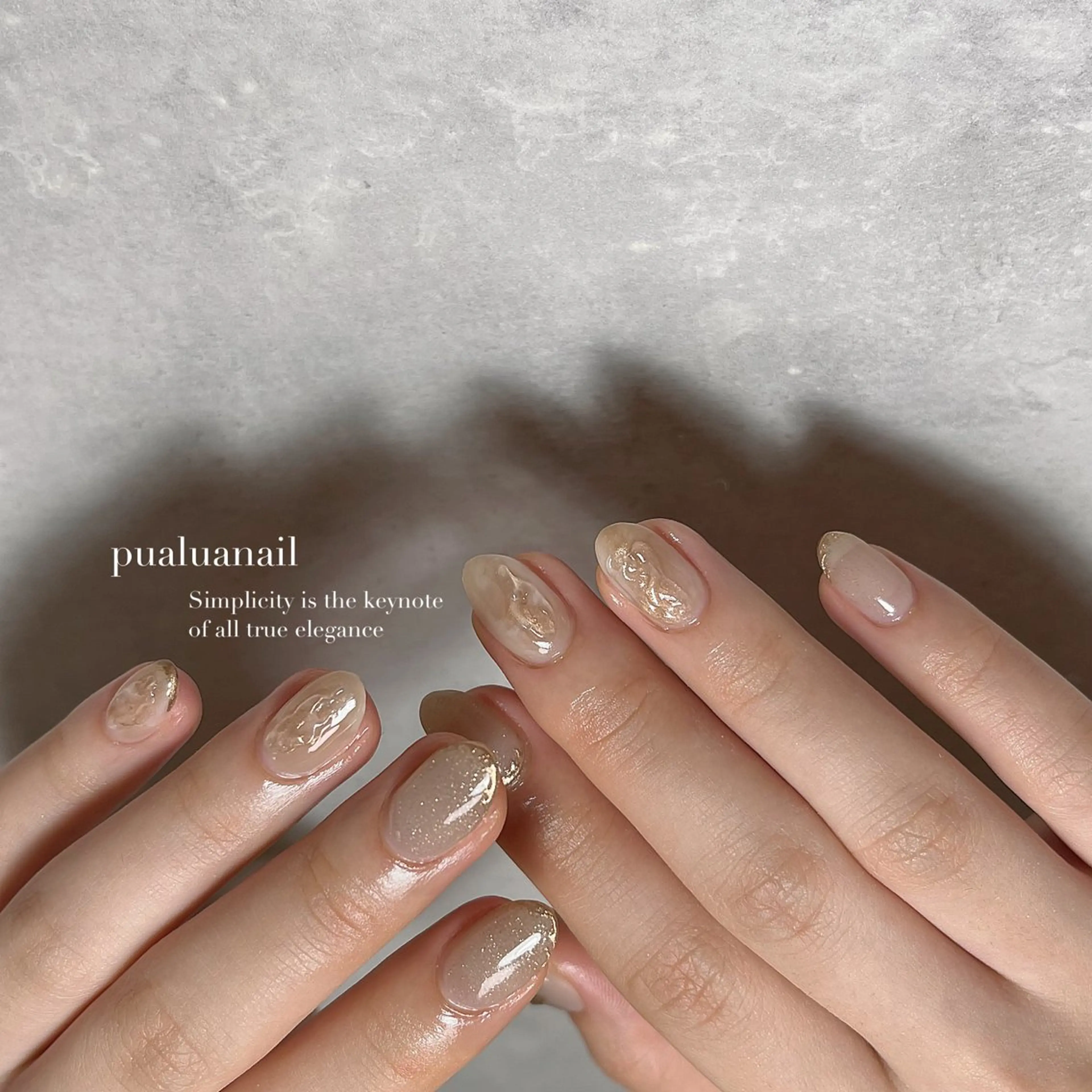 ネイル ハンドネイル pualua miharuのネイルデザイン