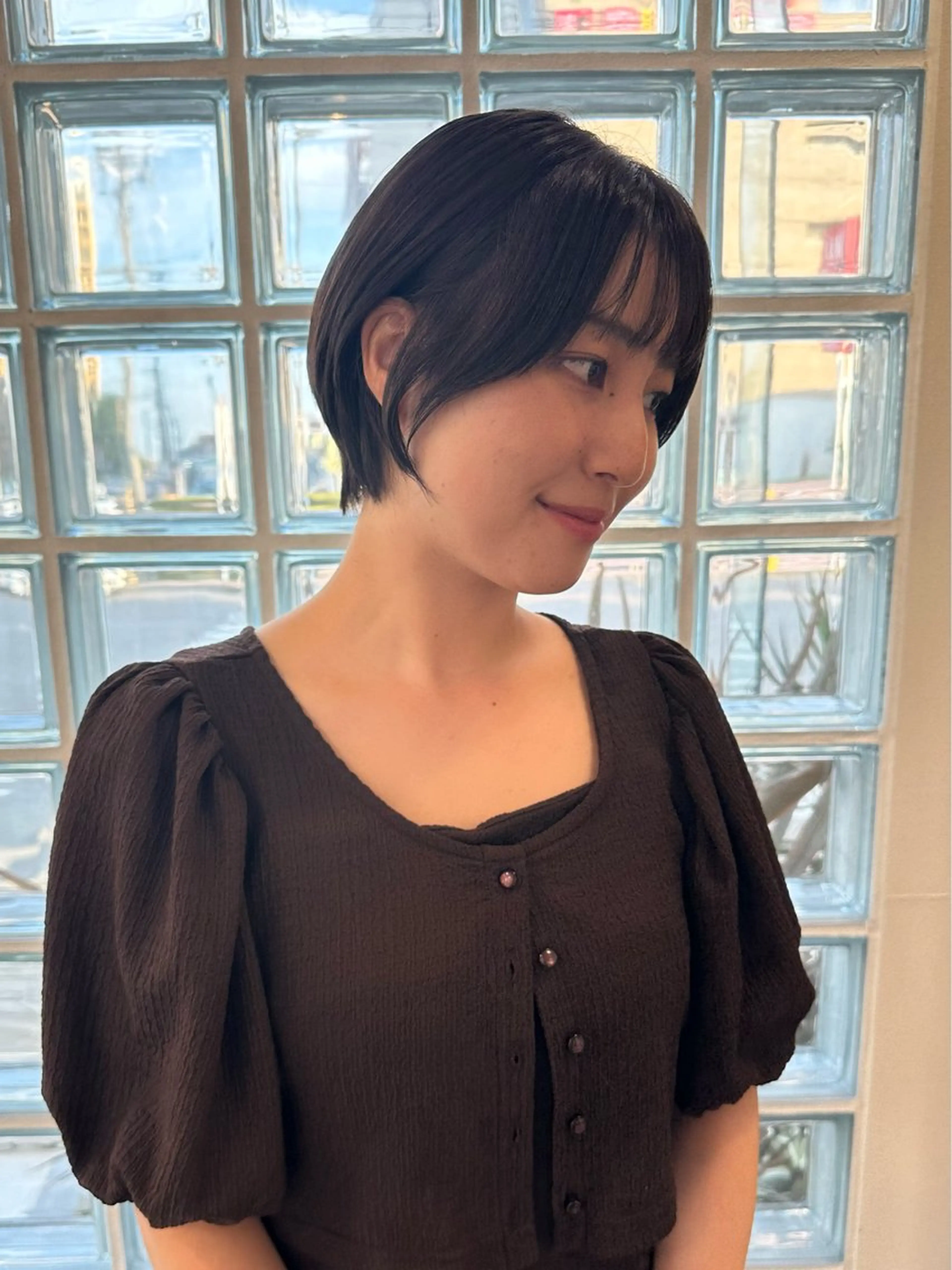 ショート カラー ヘアカラー 遠藤 日和のヘアスタイル