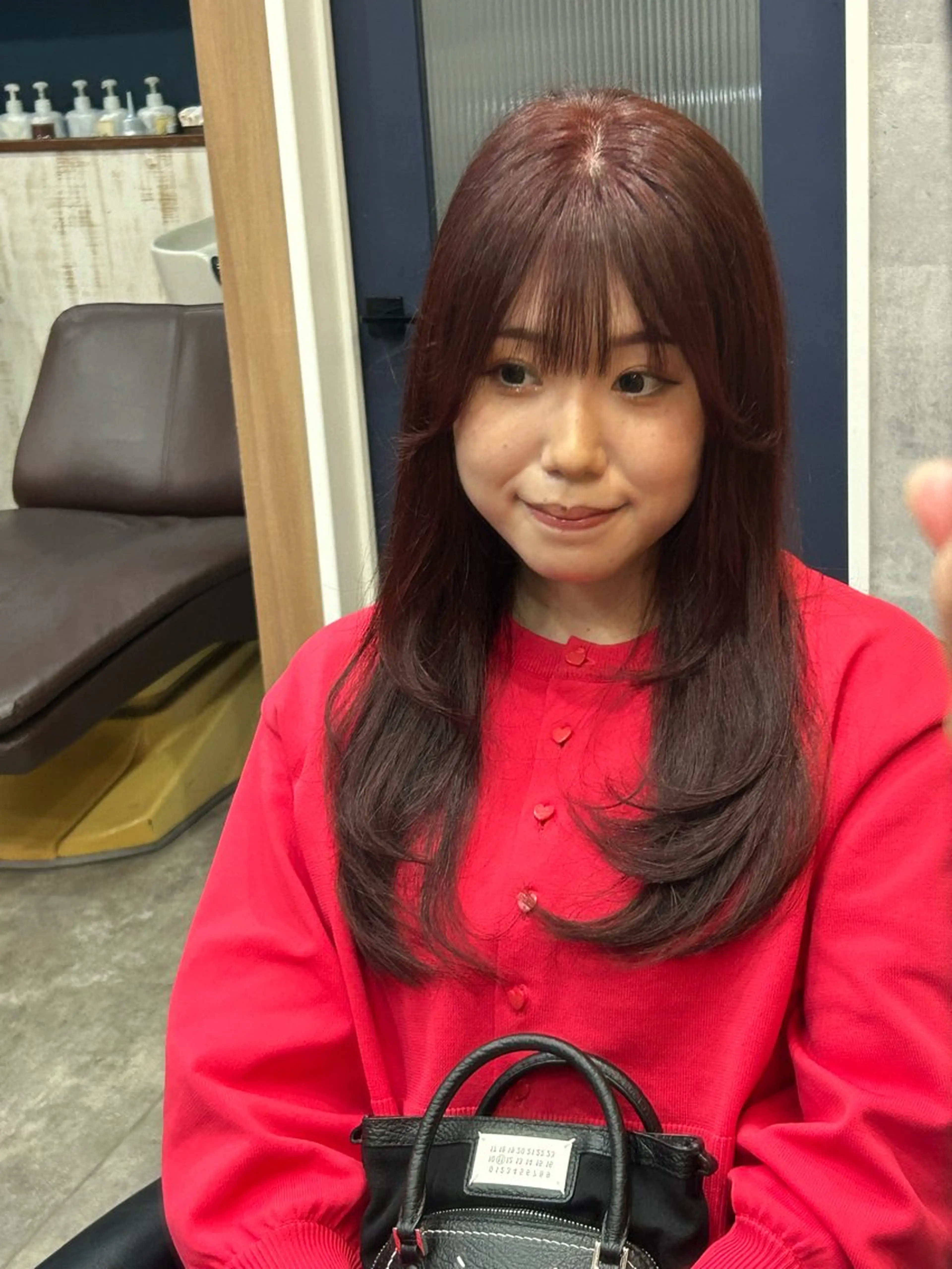 ロング カラー ヘアカラー トリートメント 柔らかカラー🥛 mayucoのヘアスタイル