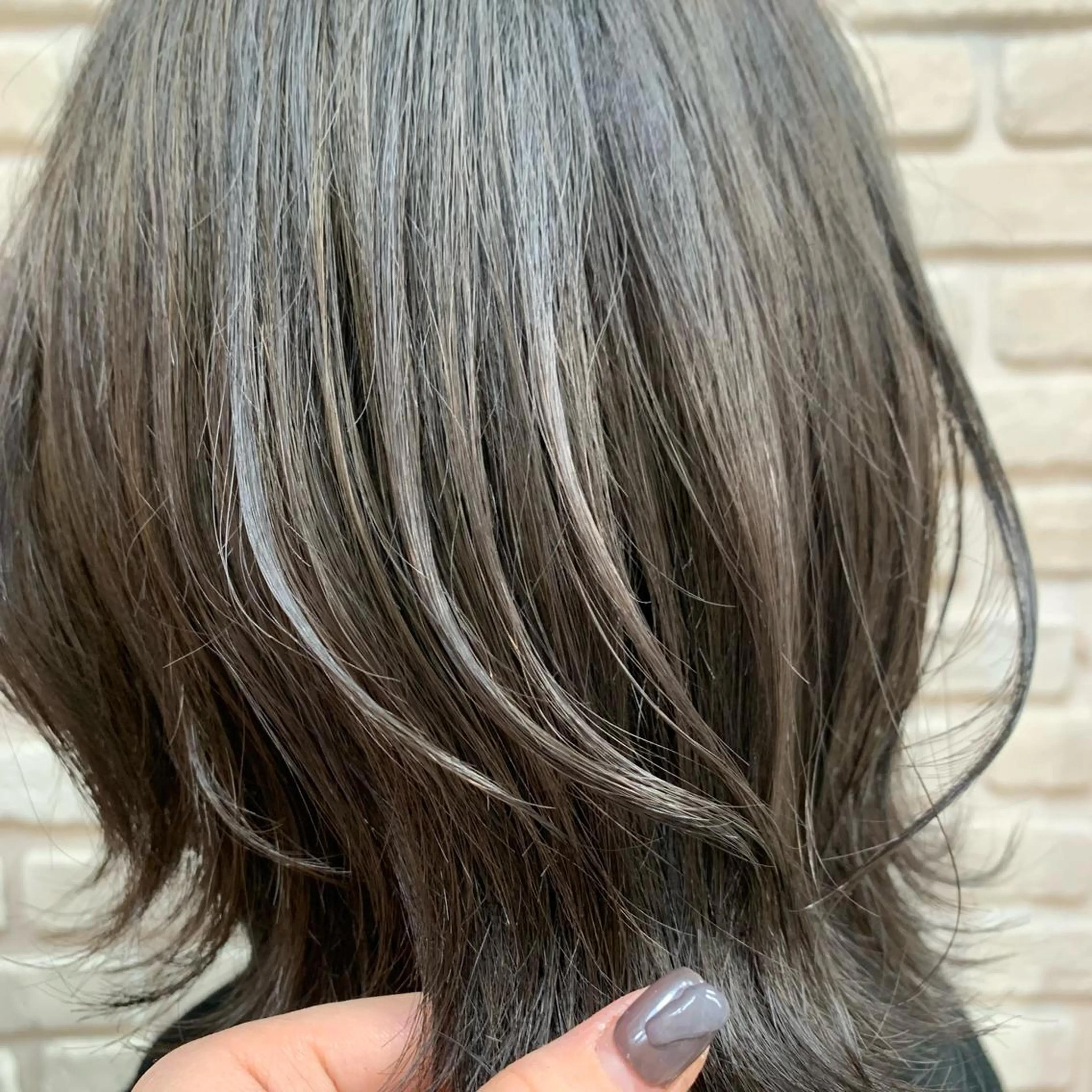 ミディアム カラー ブリーチ 透明感カラー hozumi bilanciaのヘアスタイル