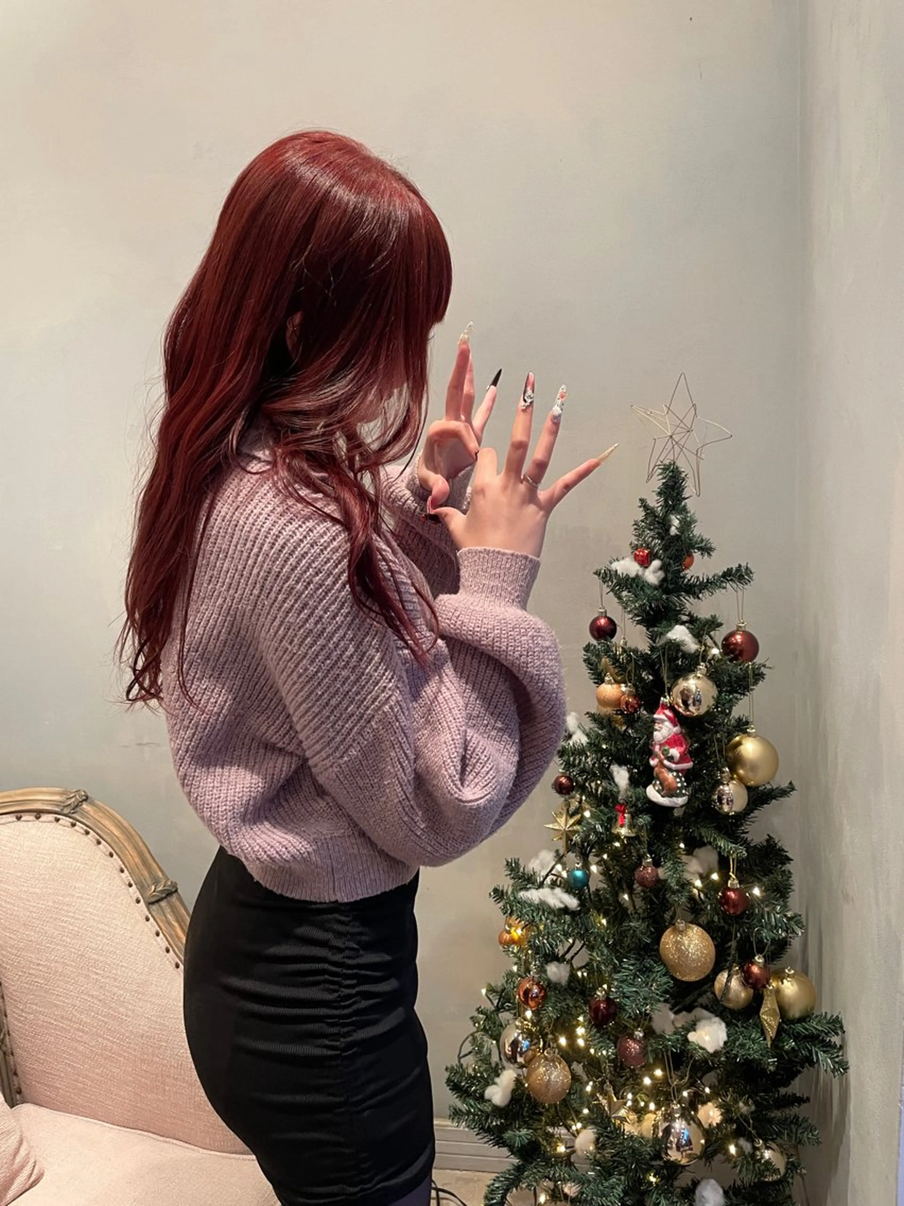 ロング カラー ヘアカラー 無料ショートカット 募集中📛杏のヘアスタイル