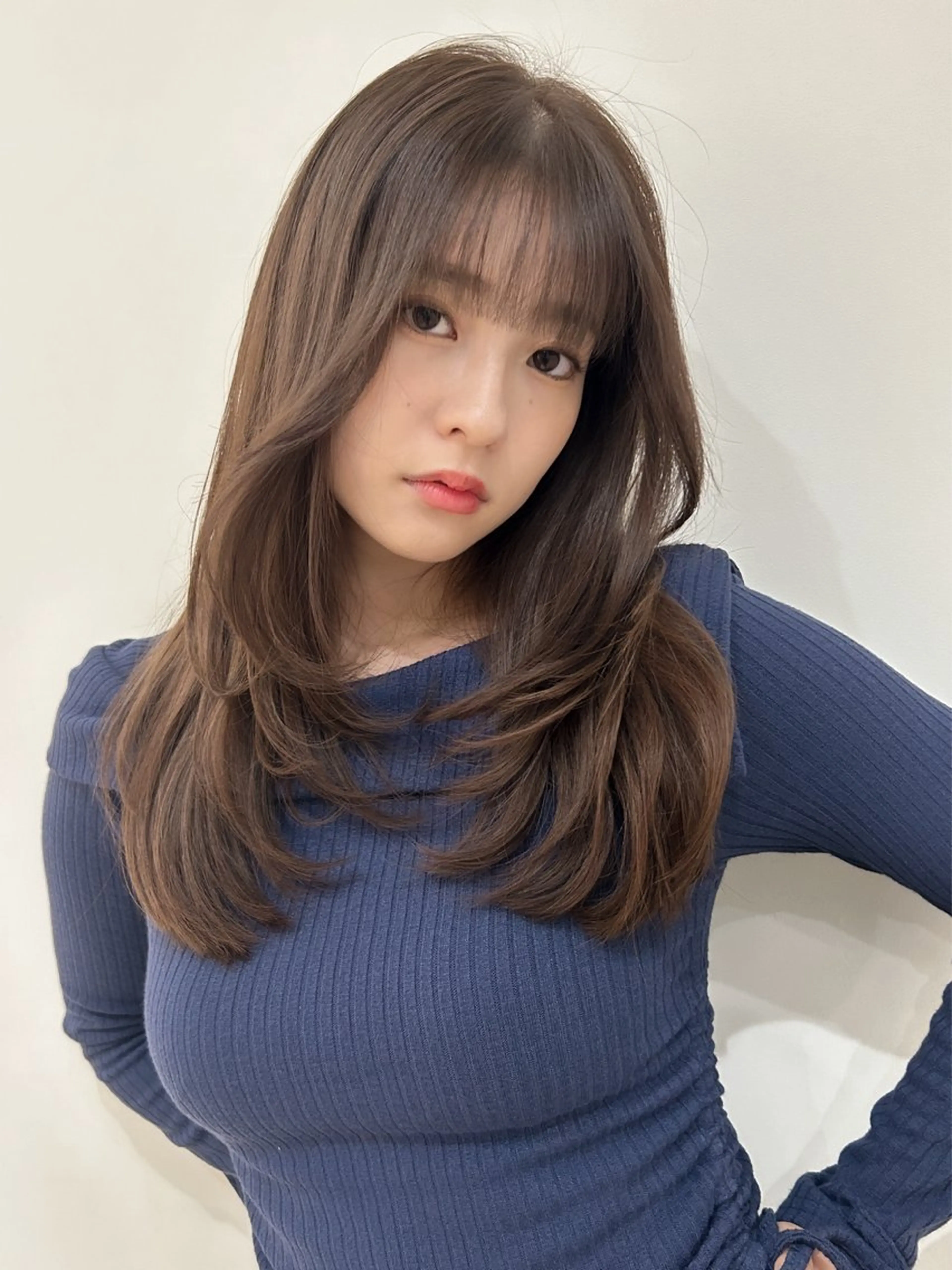 ロング 淡路.上新庄/透明感 .艶カラー/野口春貴のヘアスタイル