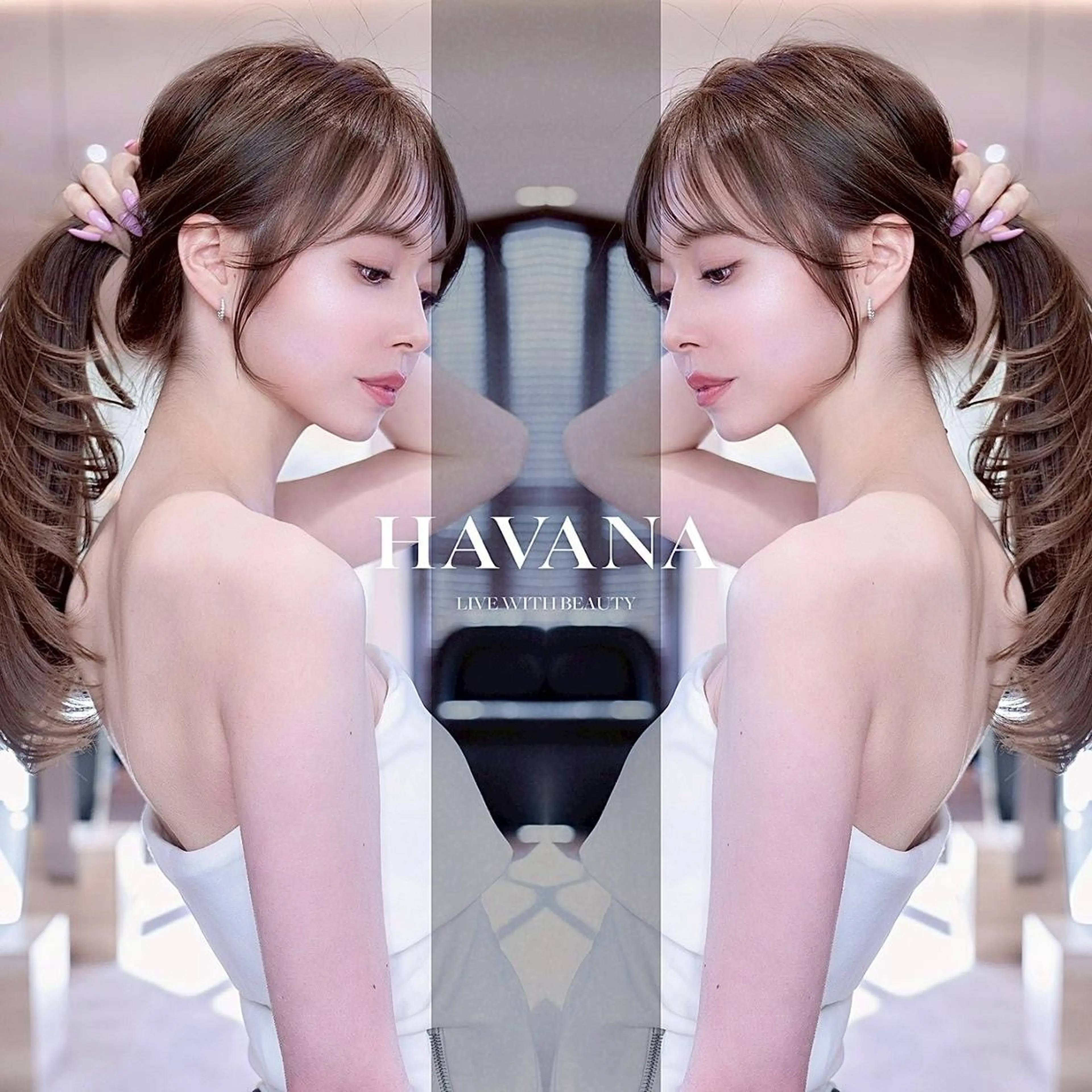 セミロング カラー カット ヘアカラー トリートメント HAVANA.天神 【レイヤー/ボブ】のヘアスタイル