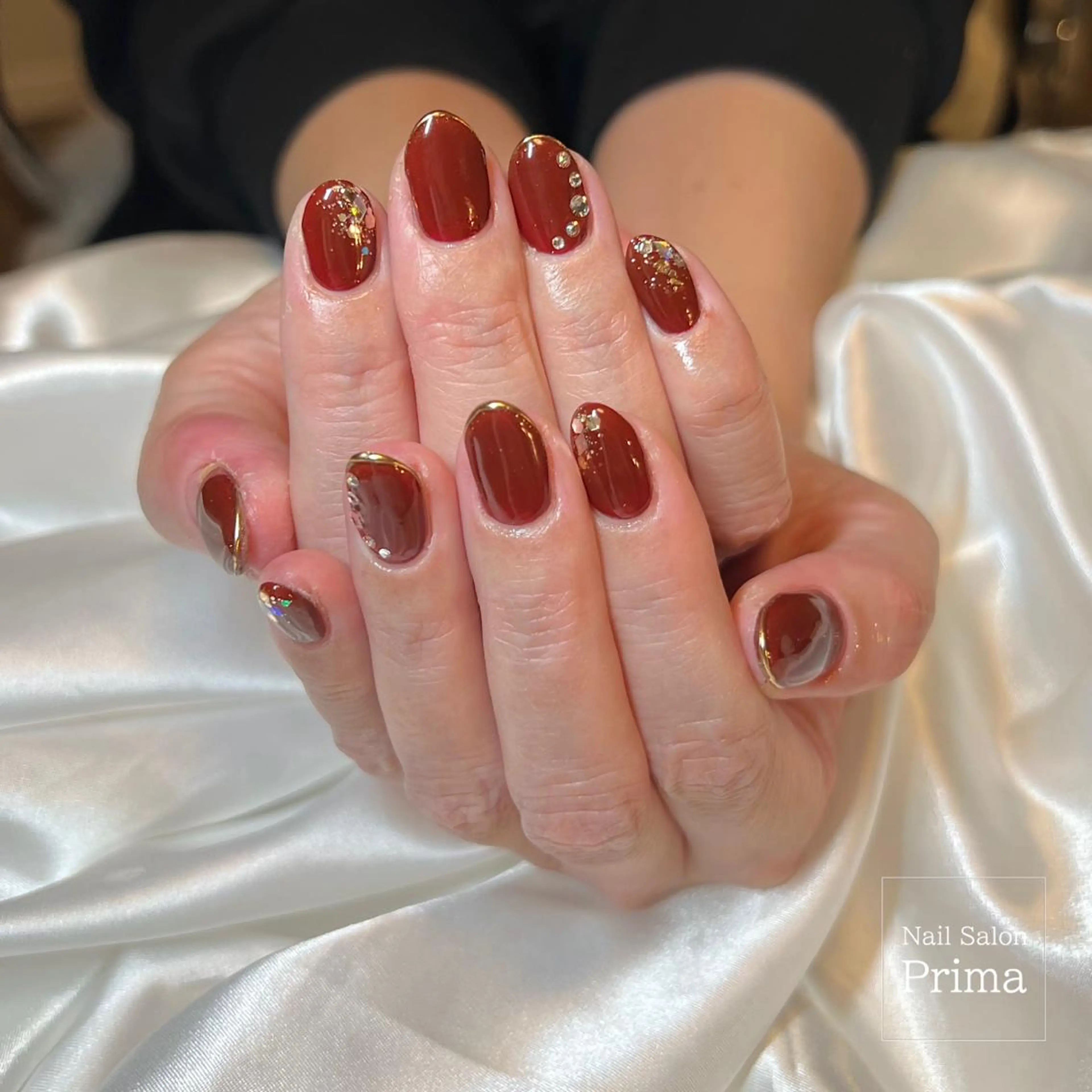 ミディアム ネイル SalonPrima Nail & Eyeのマツエク・マツパデザイン