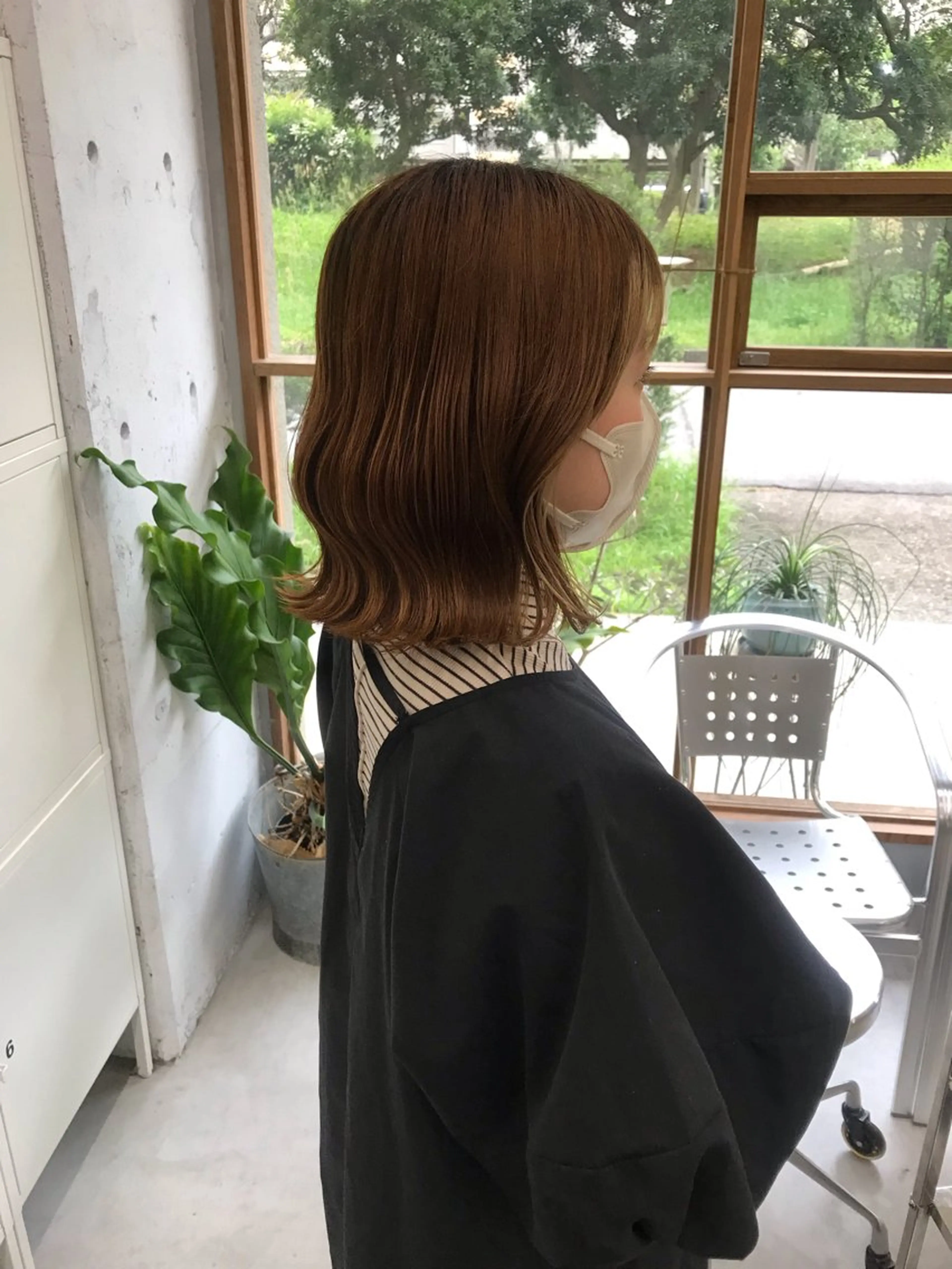 カラー muku所属・レディースカット モデル/ayunaのヘアスタイル