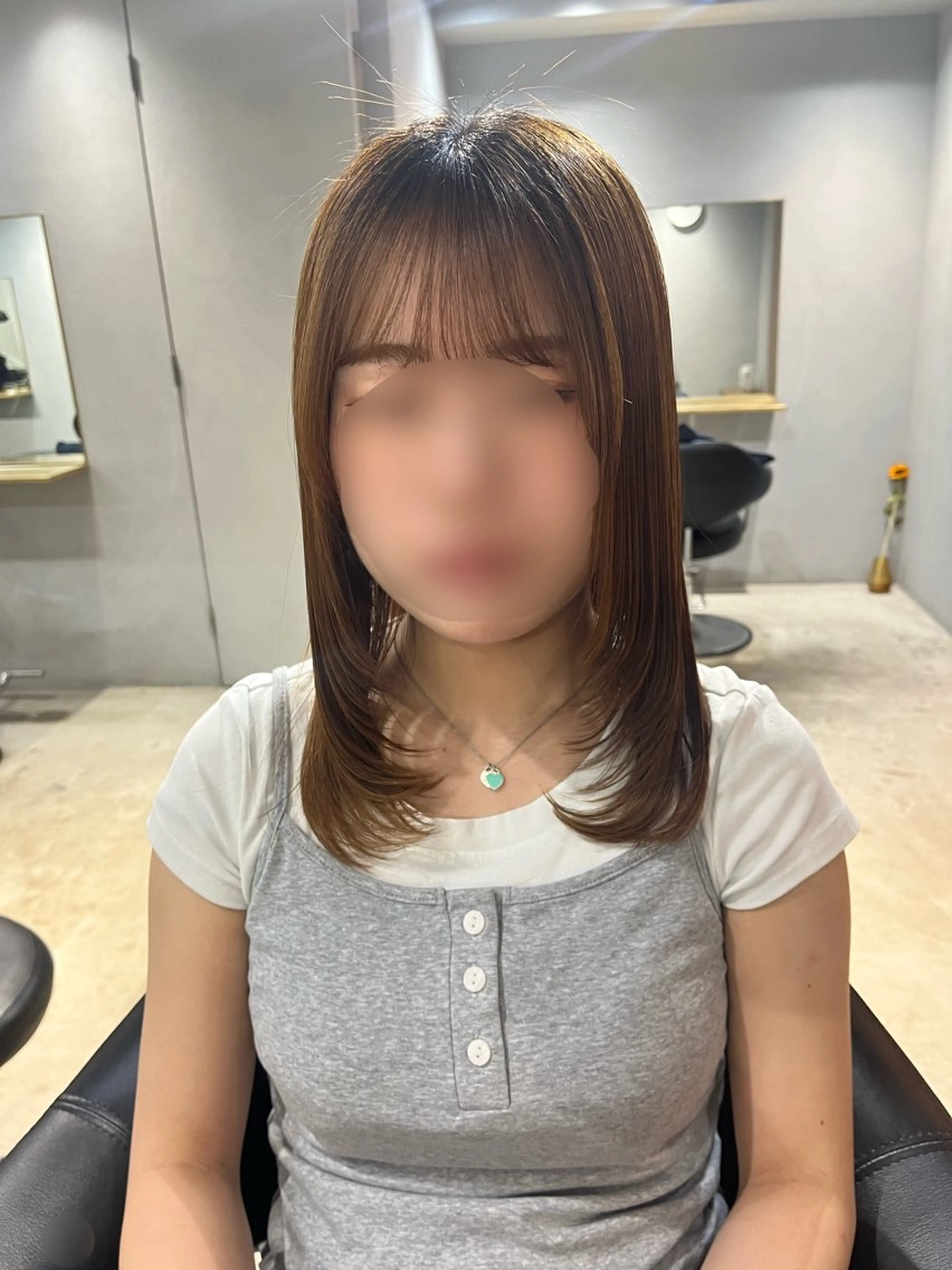 セミロング 【arc】 佐藤未希穂/ショートのヘアスタイル