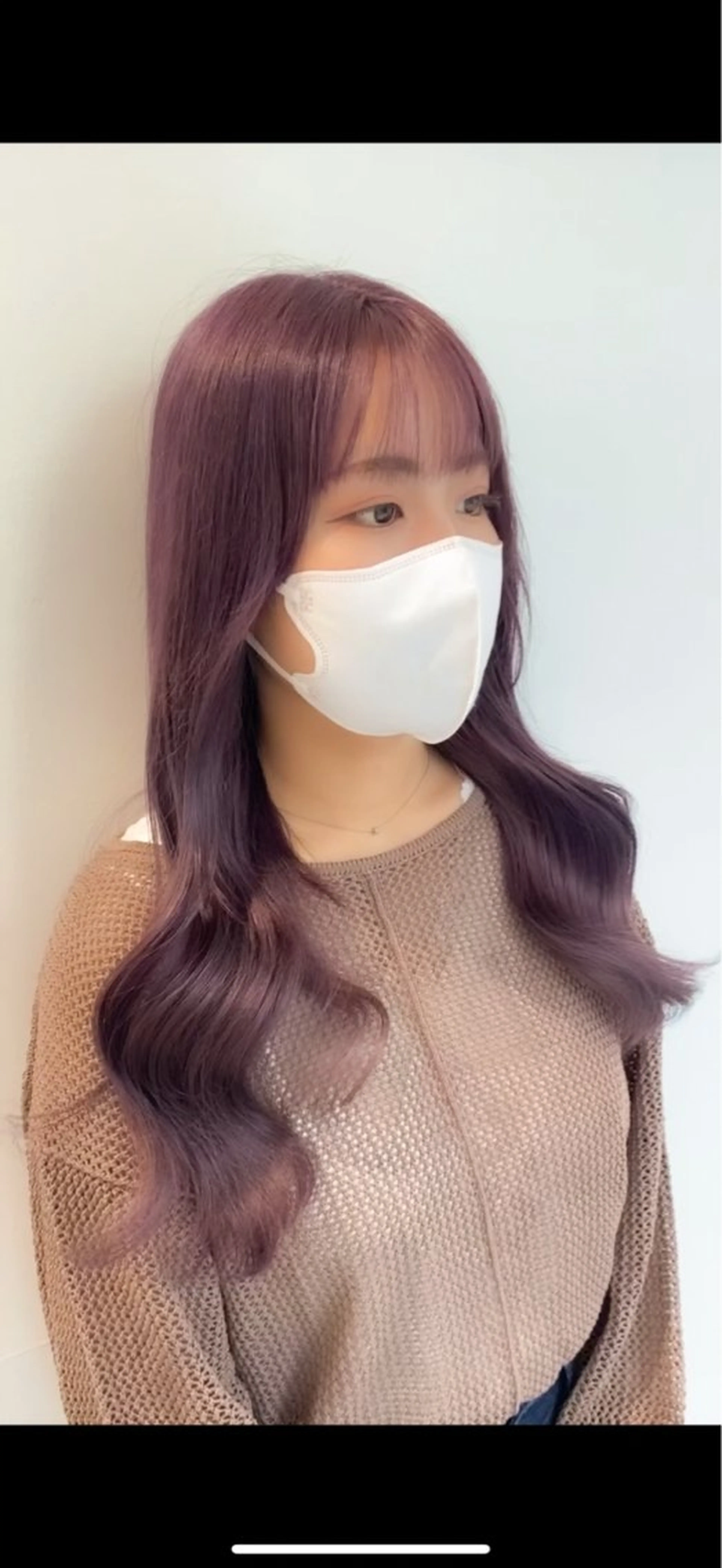 セミロング カラー ヘアカラー トリートメント 🪐レイヤー/美髪 カラー/加野彩果🪐のヘアスタイル