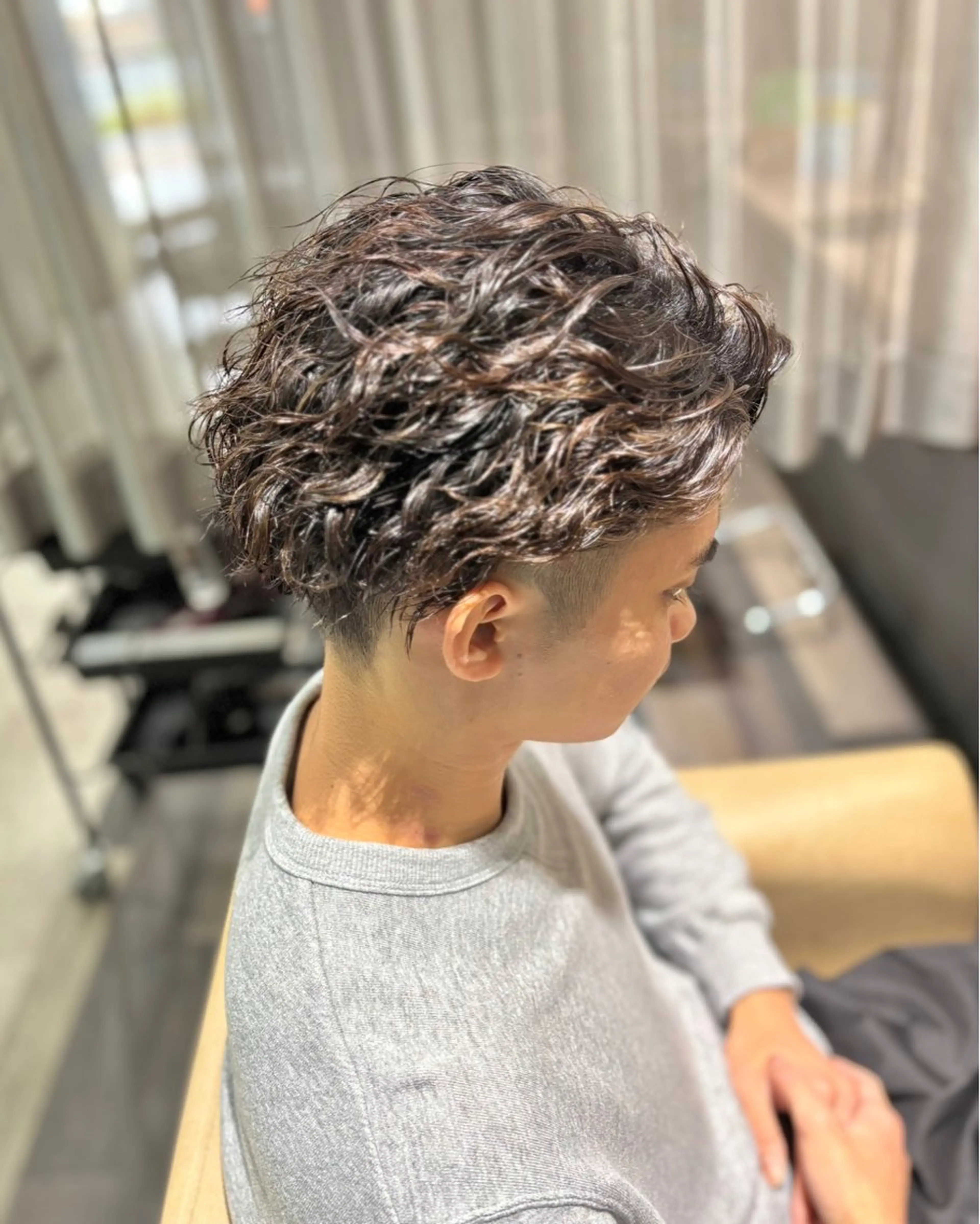 メンズ カット パーマ Labimani 吹田店のヘアスタイル