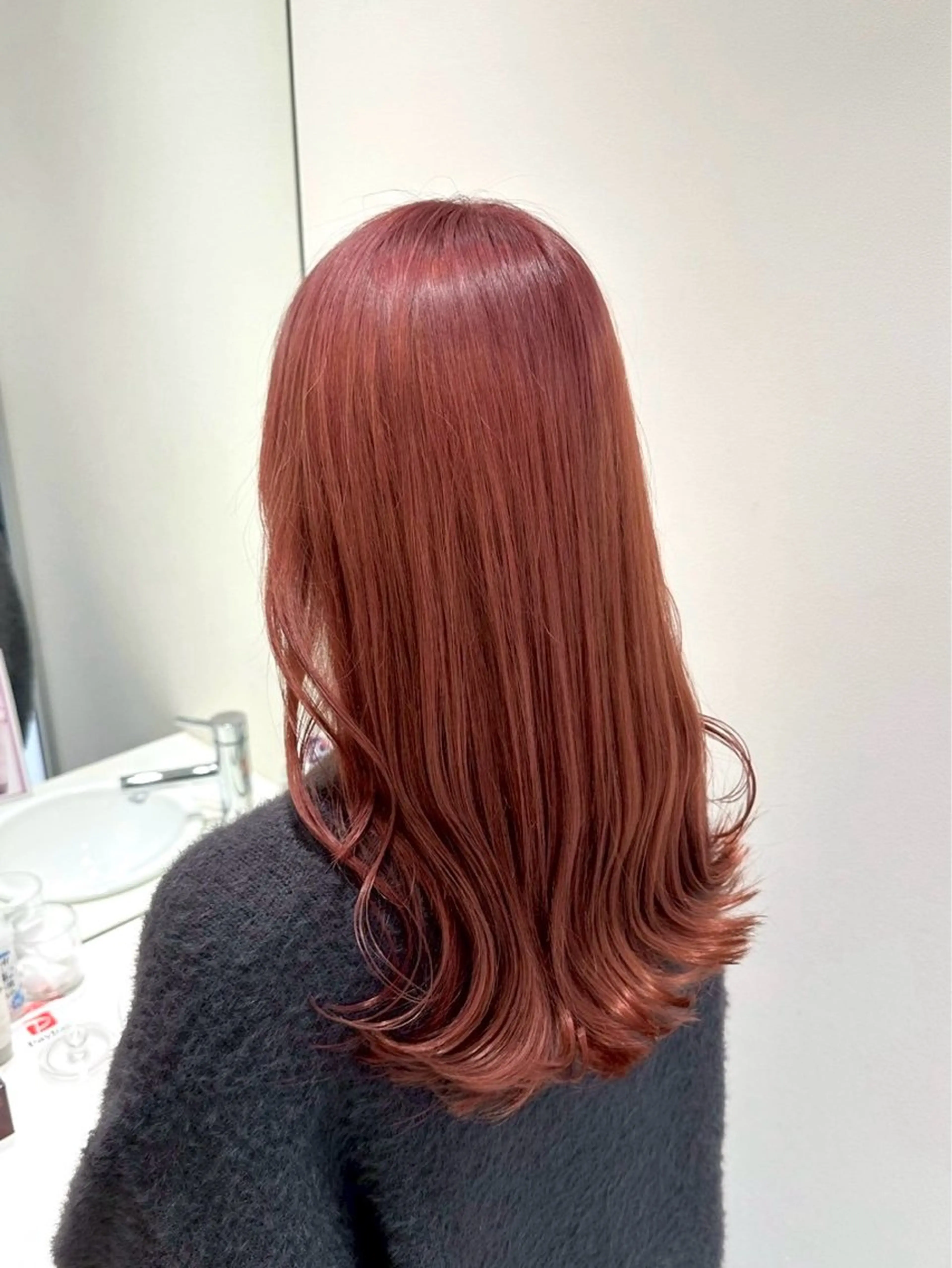 ロング 暖色カラー//了戒 美希//伊勢原のヘアスタイル