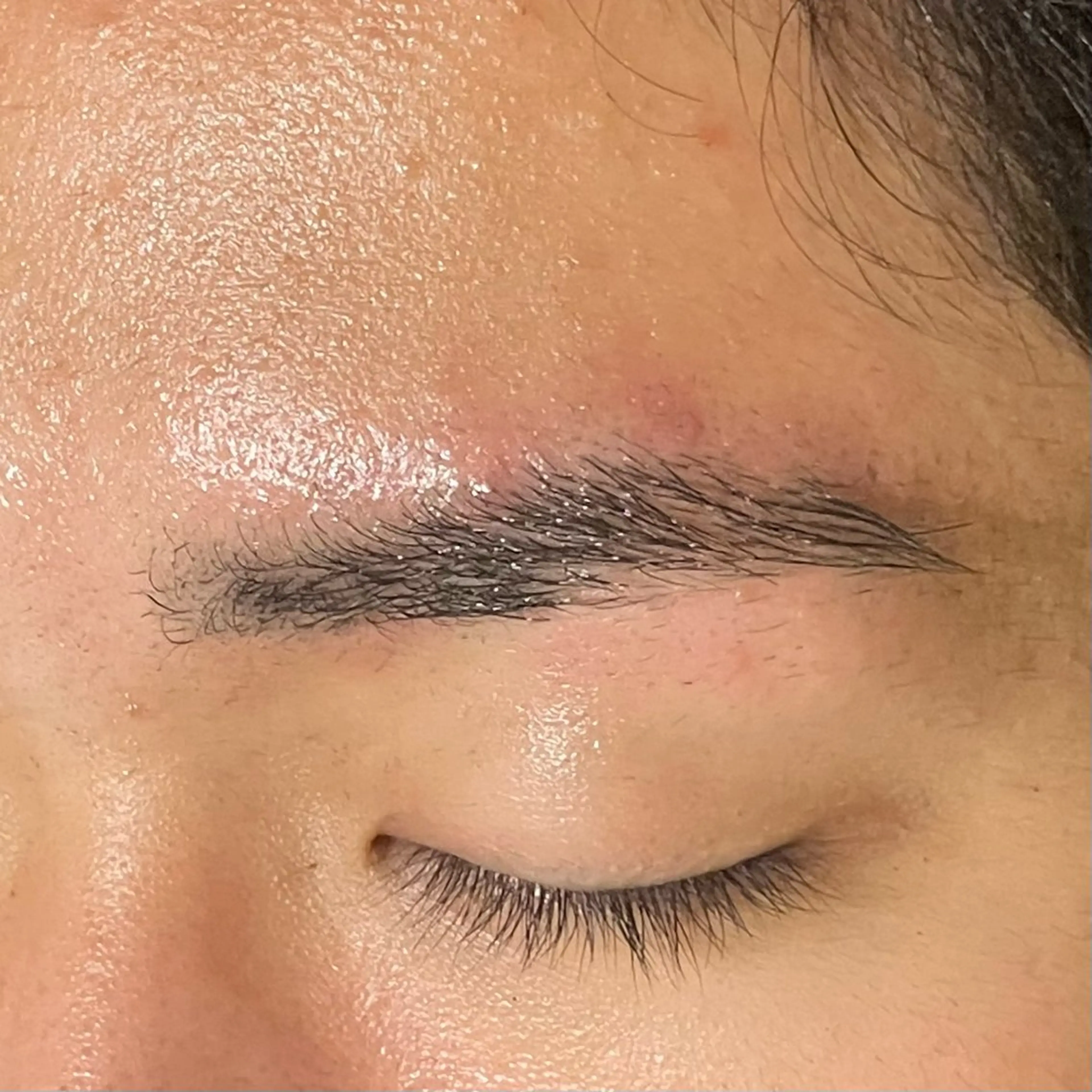 メンズ アイブロウ ワックス脱毛 眉カット その他(アイブロウ) ななみ.⋆𝜗𝜚 艶カラー/まつパのヘアスタイル