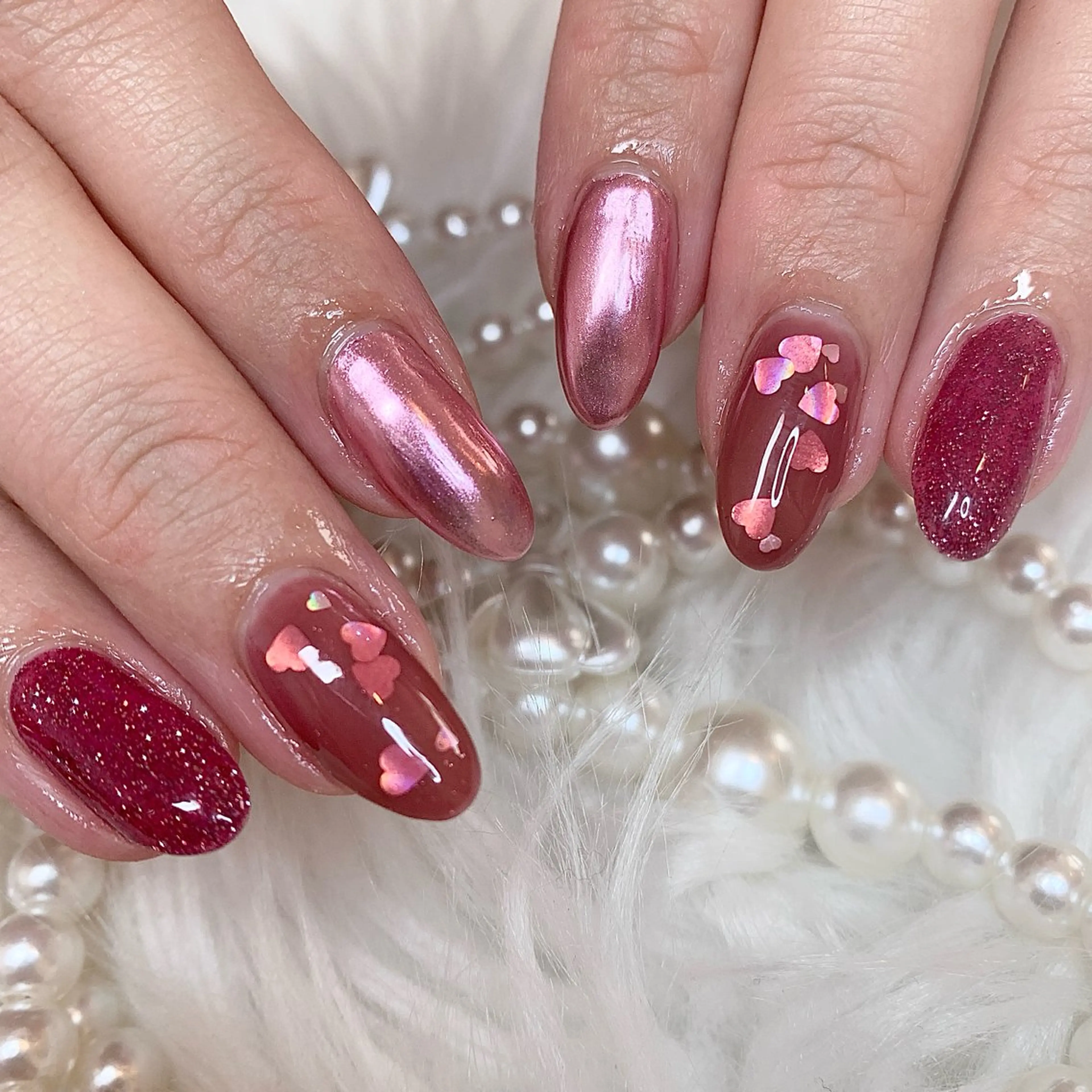 ネイル ハンドネイル La neige* yuki 🐩🌙のネイルデザイン