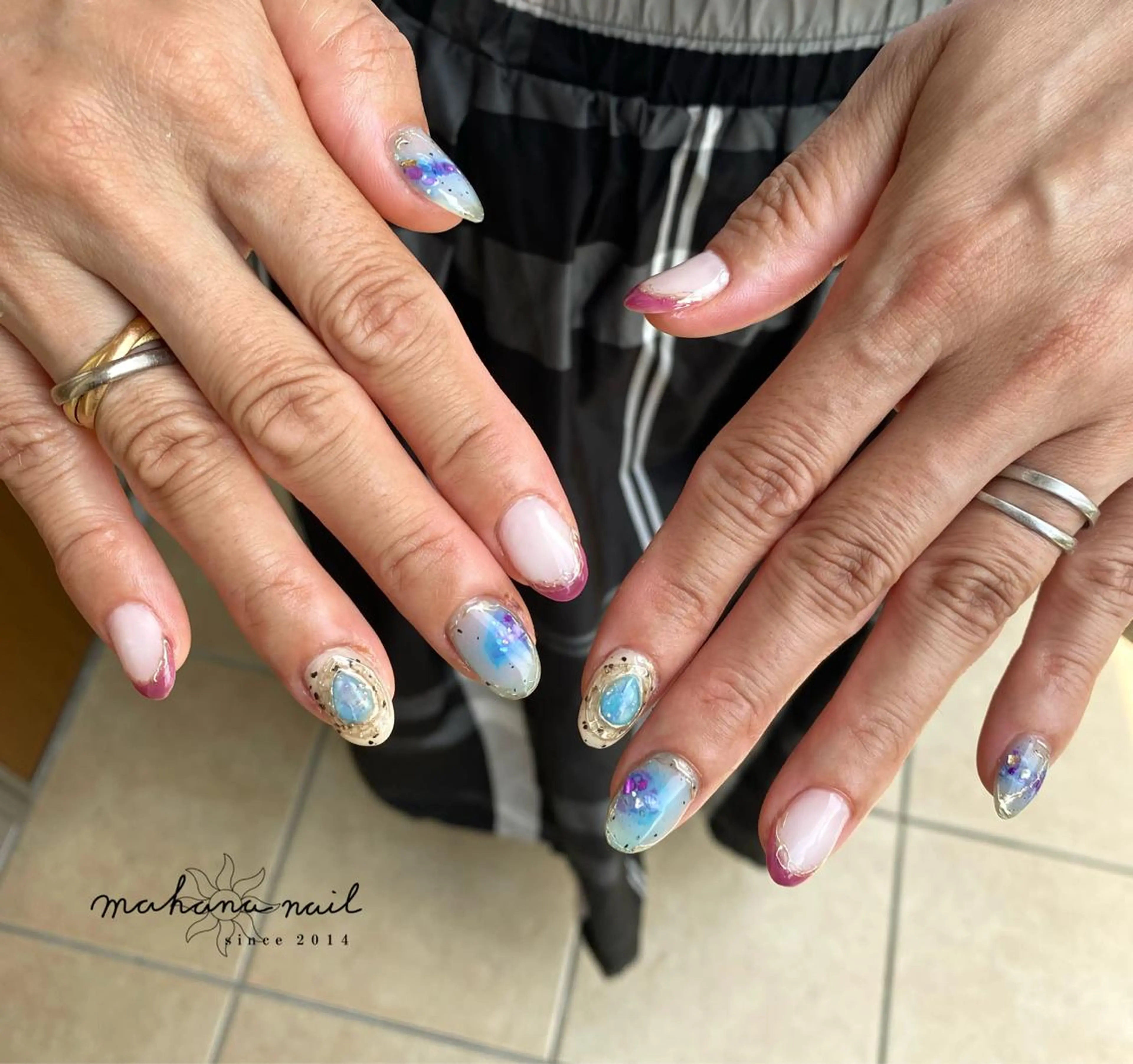 ネイル 持ち込み mahana nailのネイルデザイン