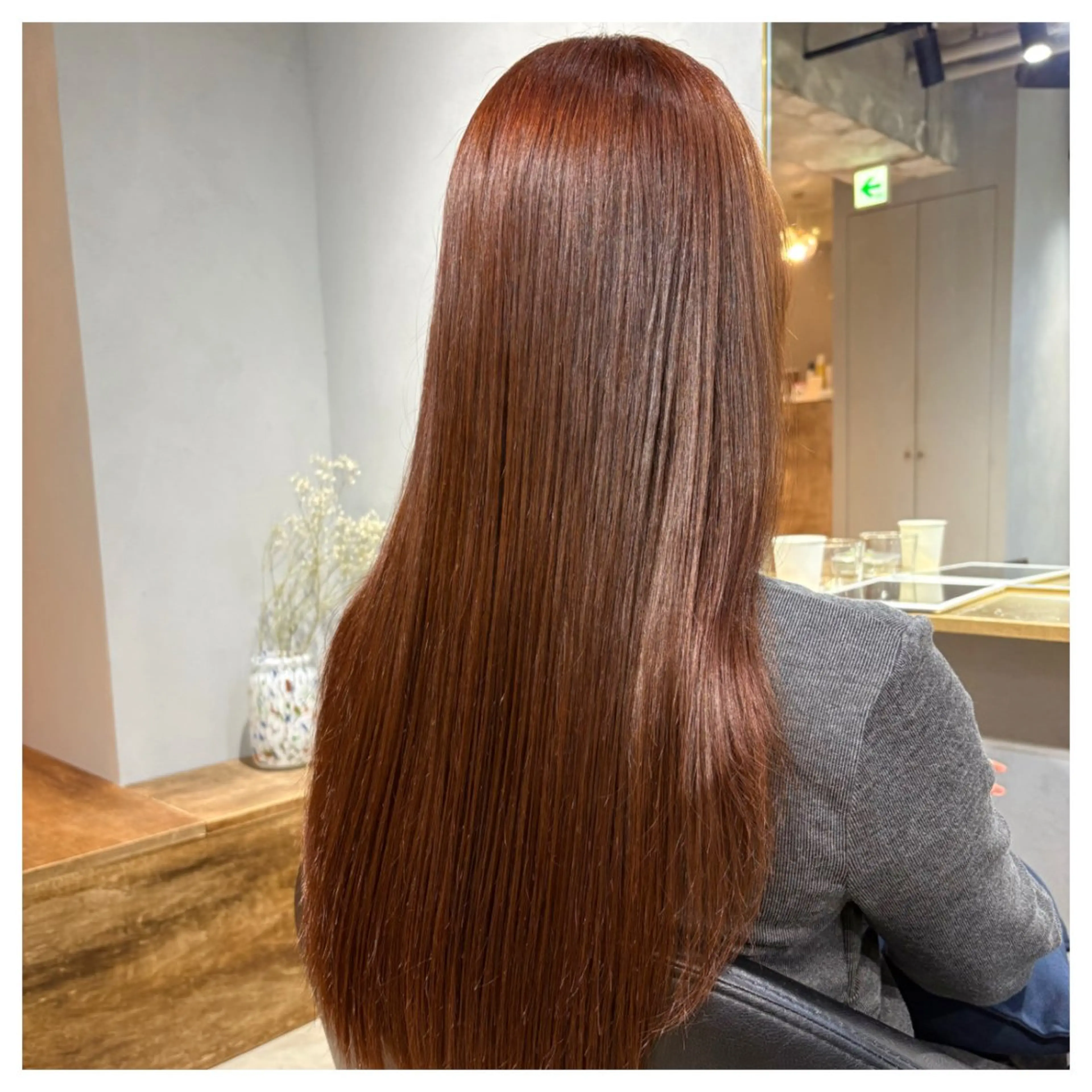 ロング ヘアカラー ダブルカラー特別価格 /表参道/ことりのヘアスタイル