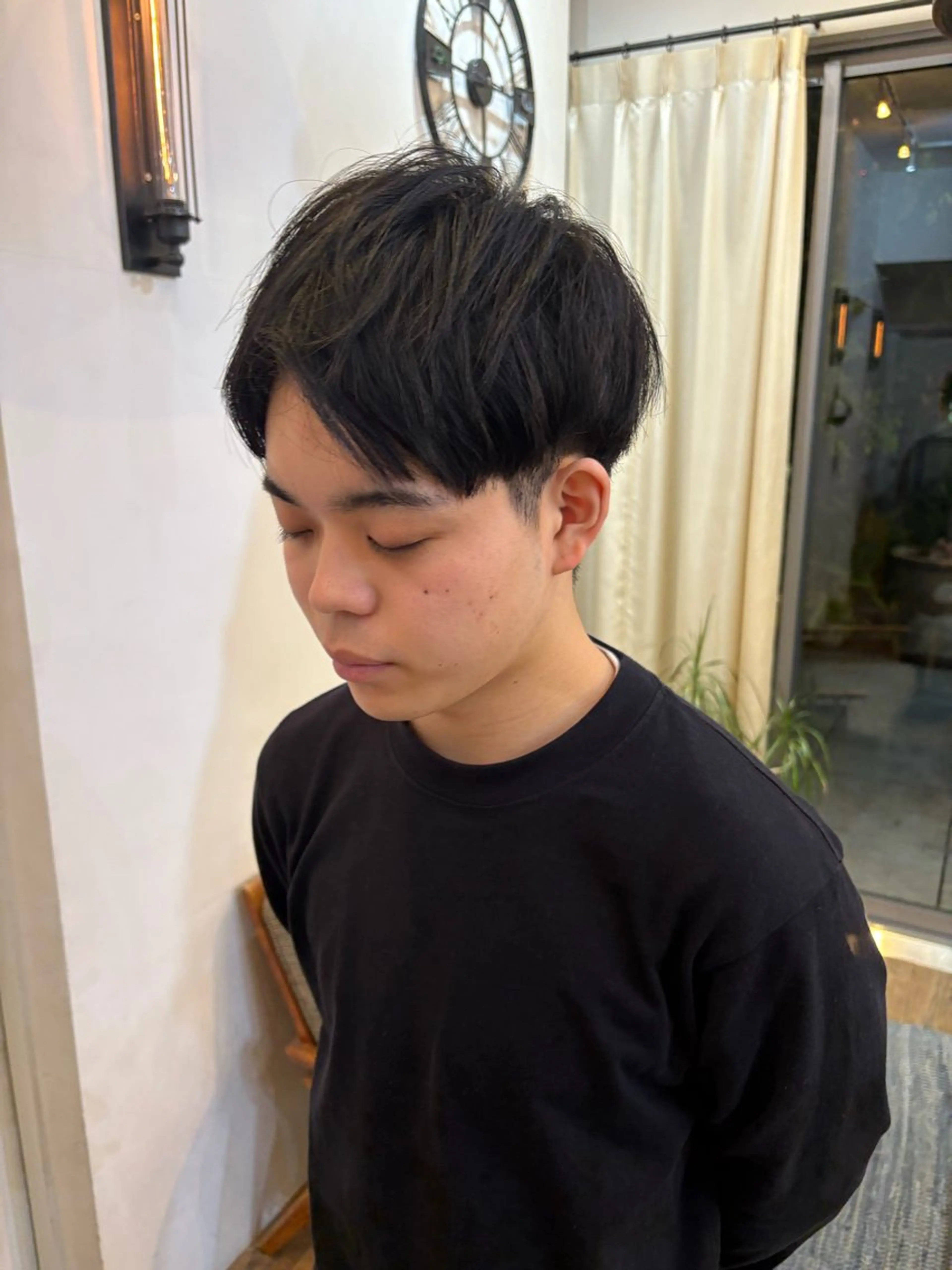 メンズ マッシュ カット トリートメント 似合わせカット‪// 鶴我万唯華のヘアスタイル