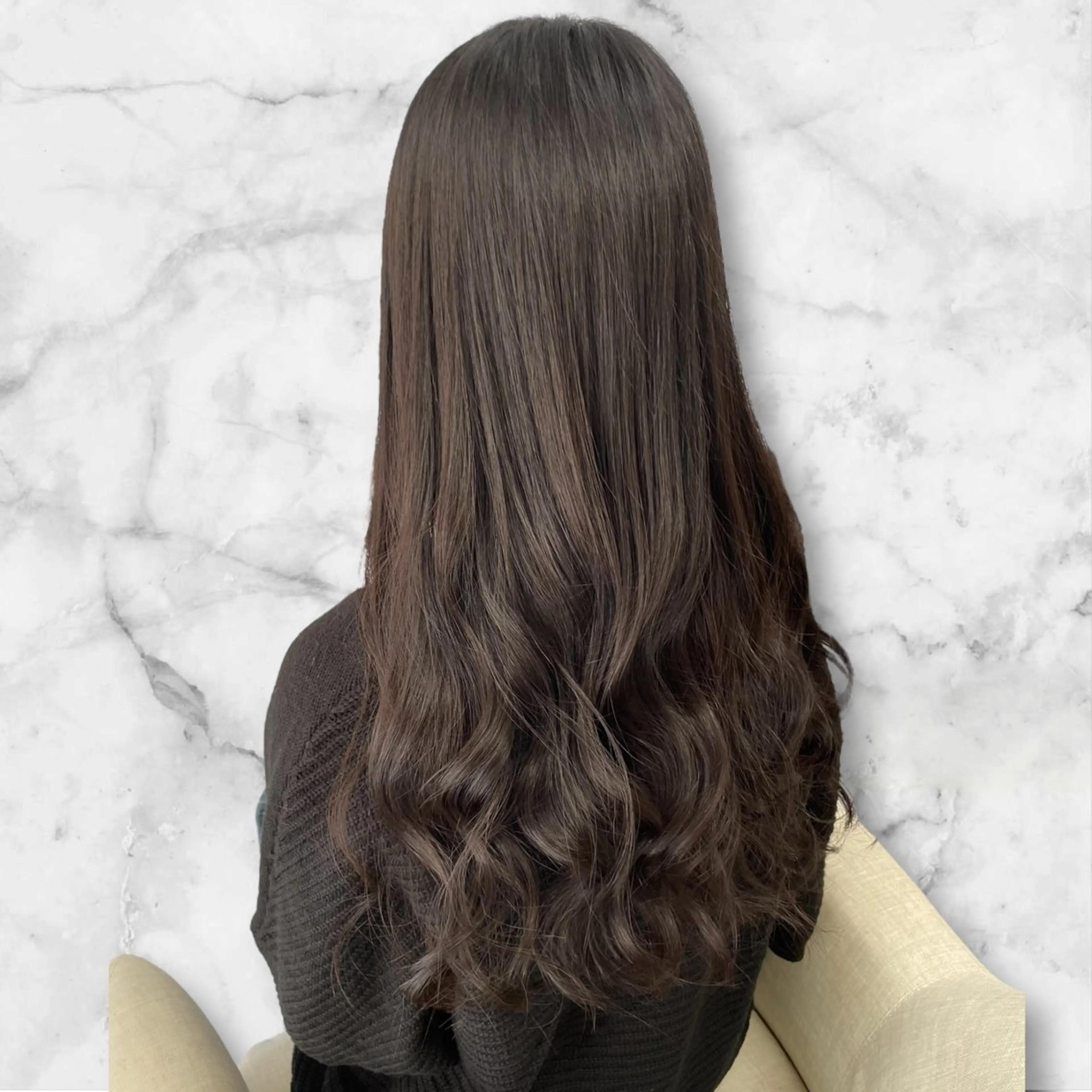 ロング カラー ブリーチ ブラウンカラー ヘアカラー セルバ所属・HIRORO ブリーチ/ハイトーンのヘアスタイル