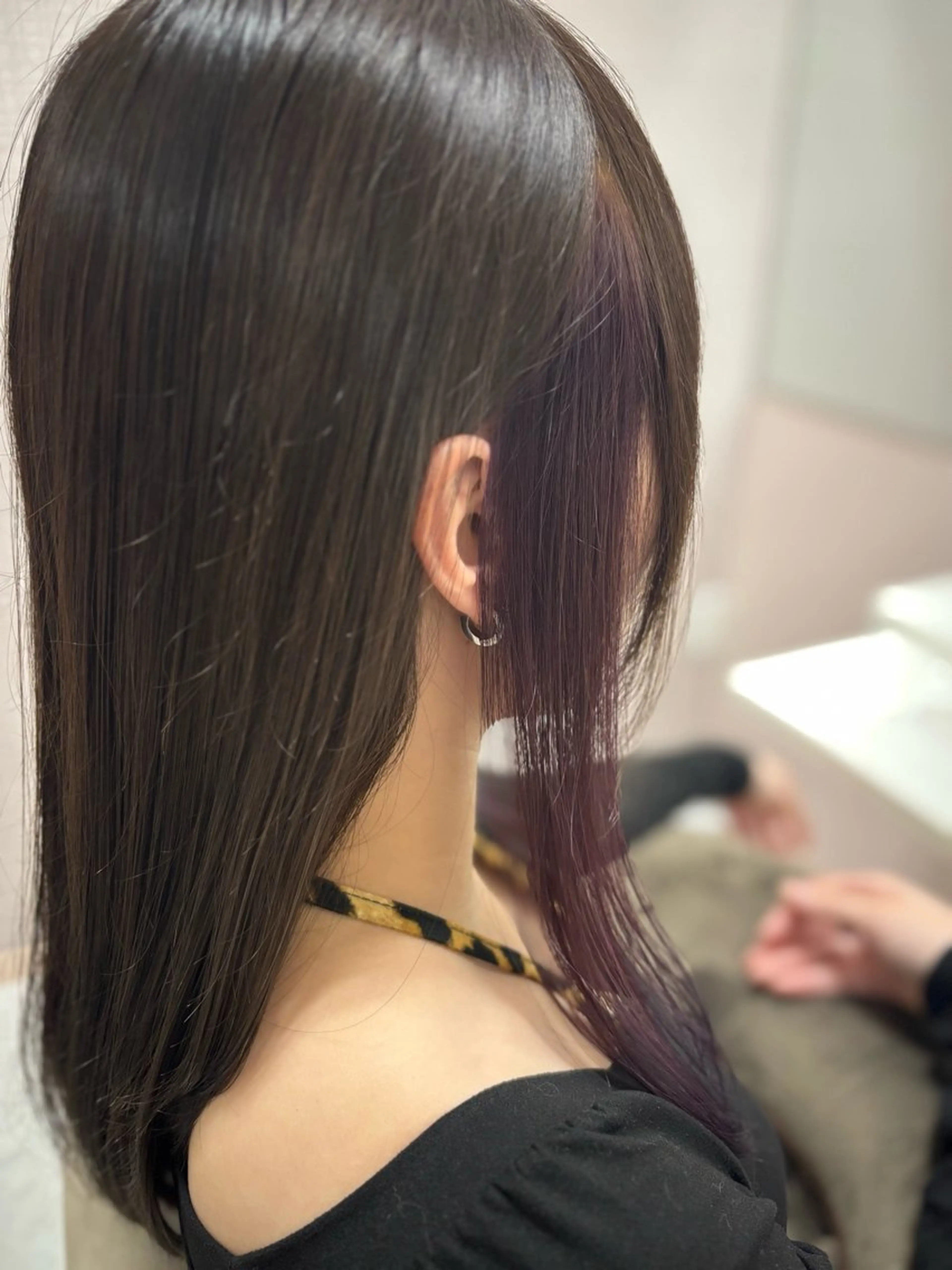 ロング ゆき ななみのヘアスタイル