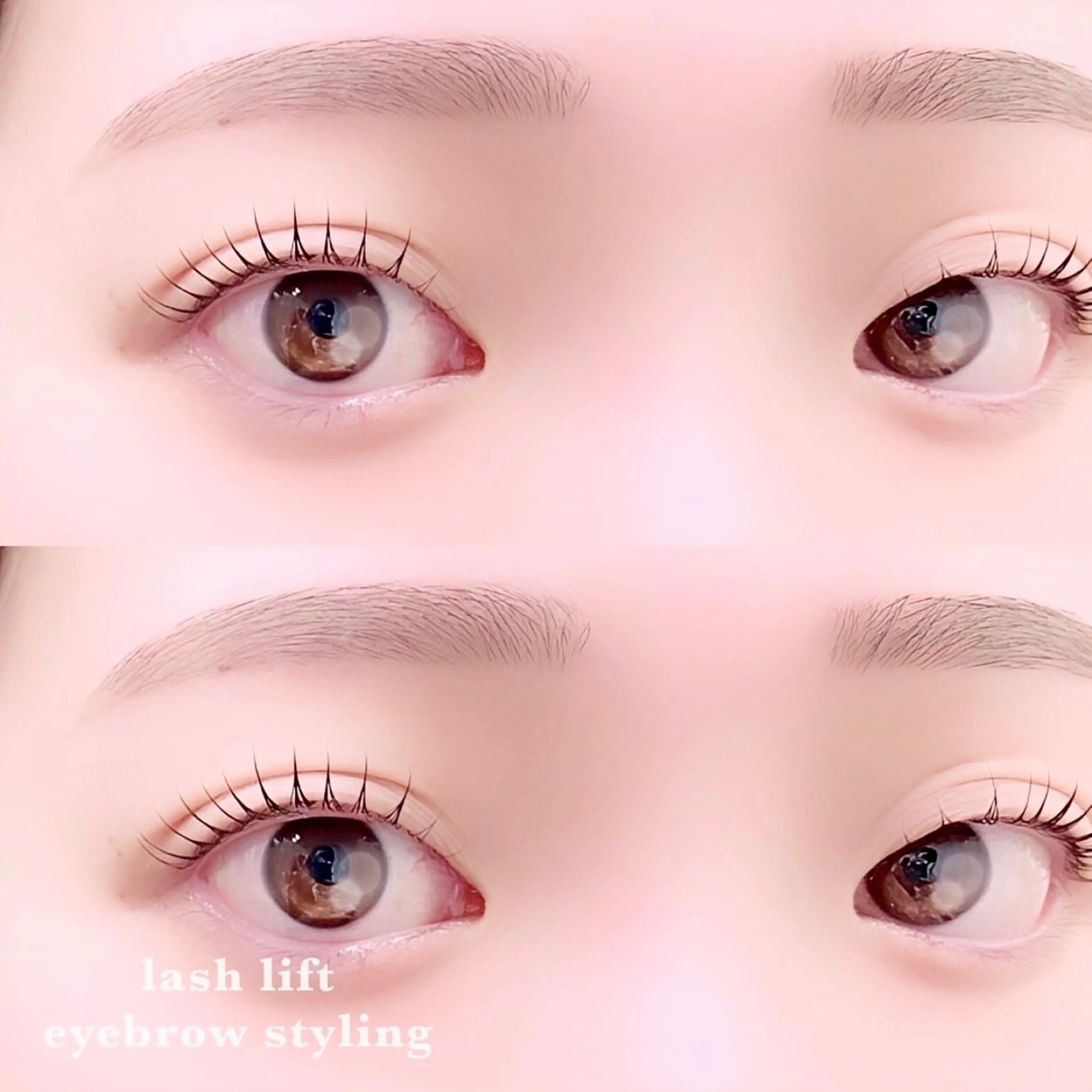 アイブロウ（美眉スタイリング）まつ毛パーマ（ラッシュリフト）セットメニュー💫💫の写真