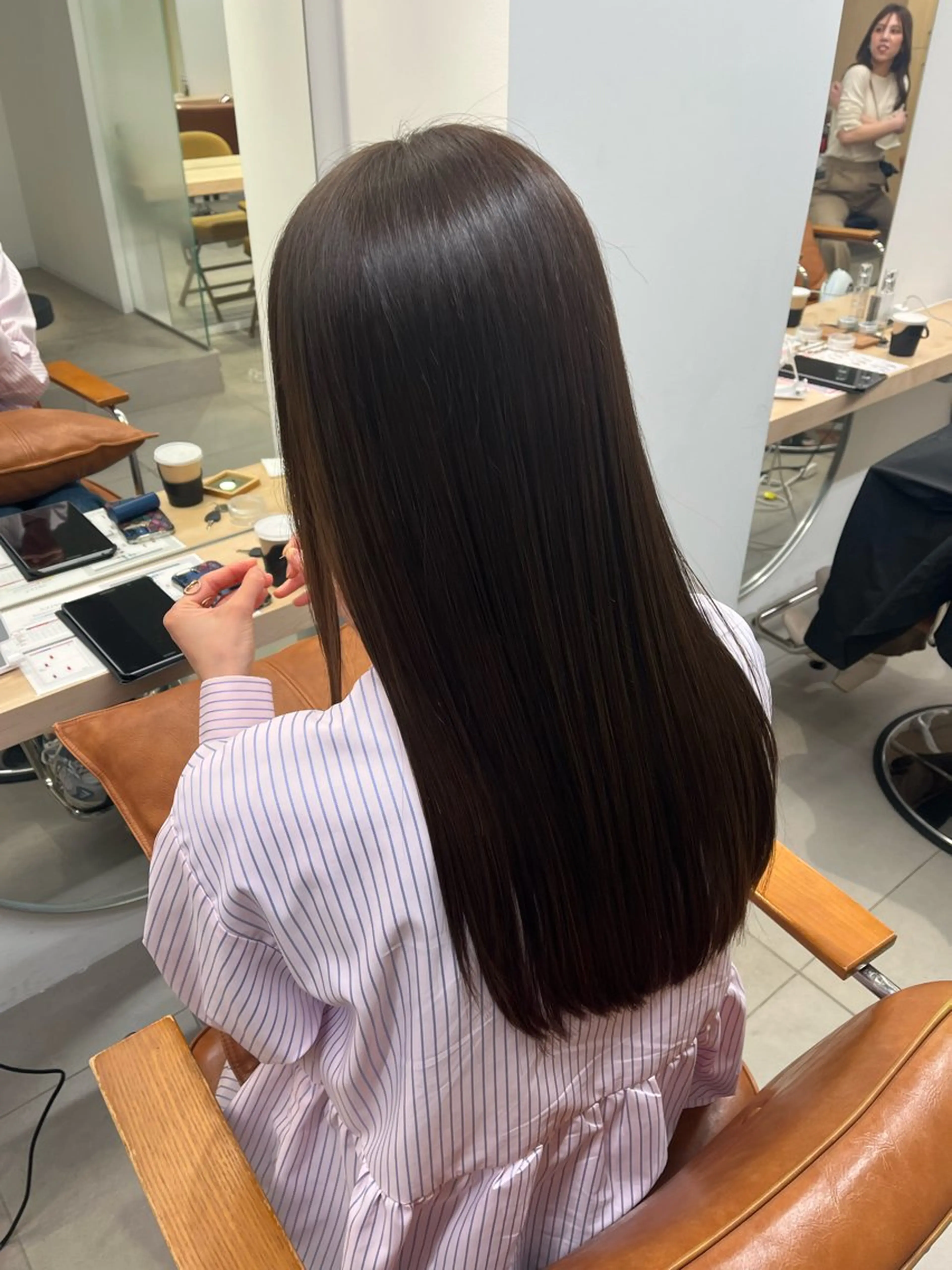 縮毛矯正+Aujuaクイックトリートメントの写真