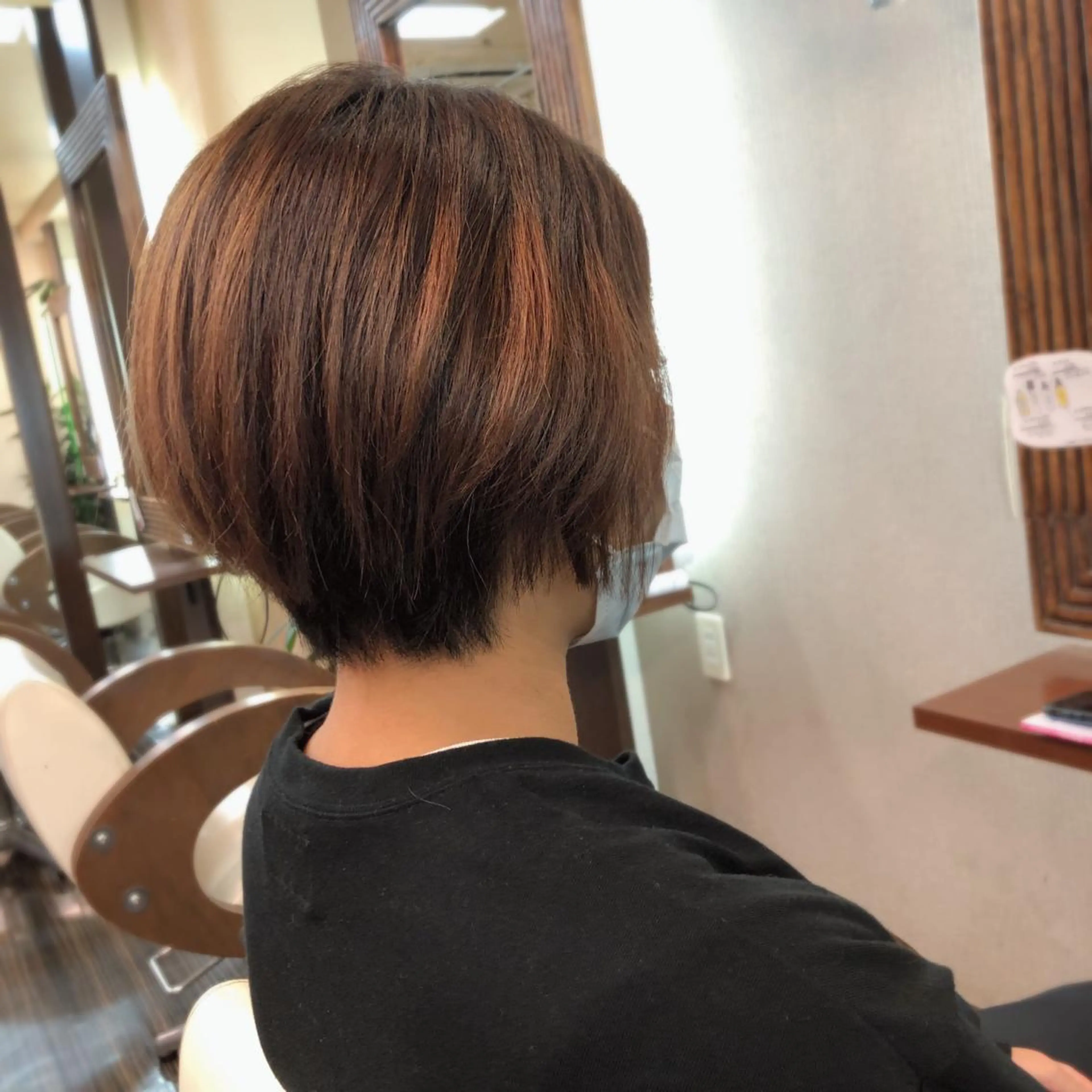 ショート カット トリートメント 山崎 絵莉香のヘアスタイル