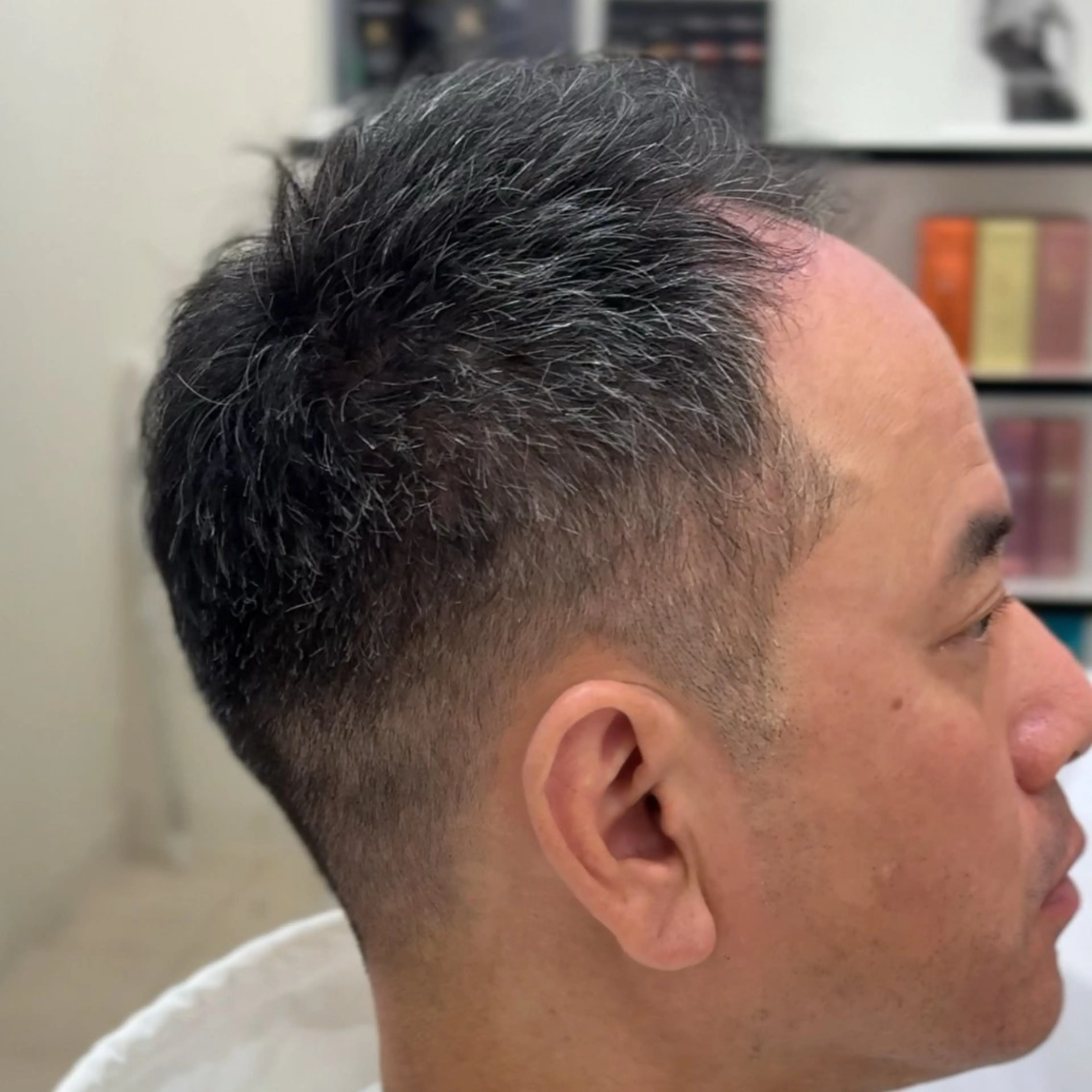 ショート パーマ メンズ SALOWIN名古屋Suite店所属・名古屋のメンズ特化 美容師/わたるのヘアスタイル