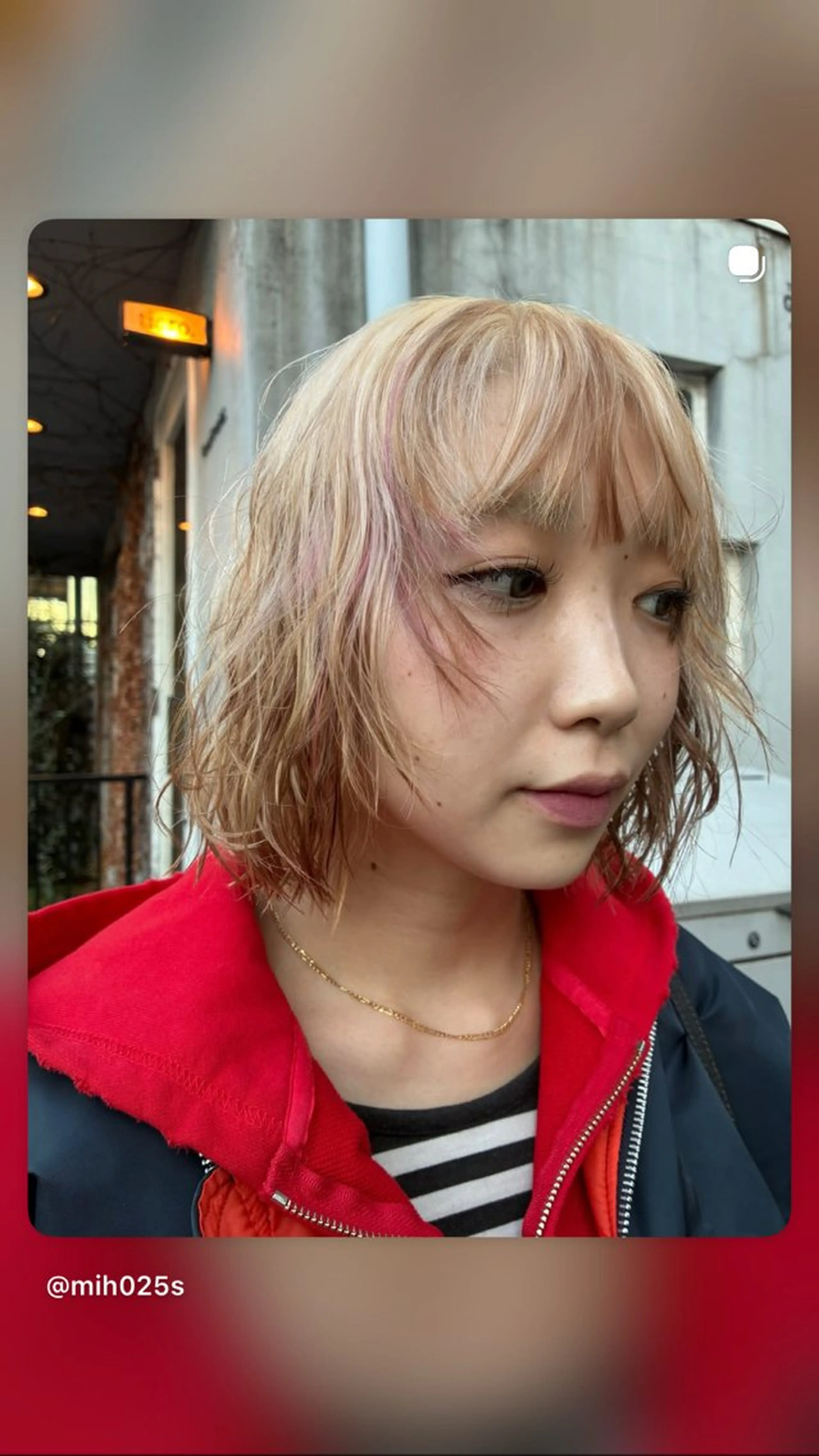 カラー カット ヘアカラー 坂入 美帆のヘアスタイル