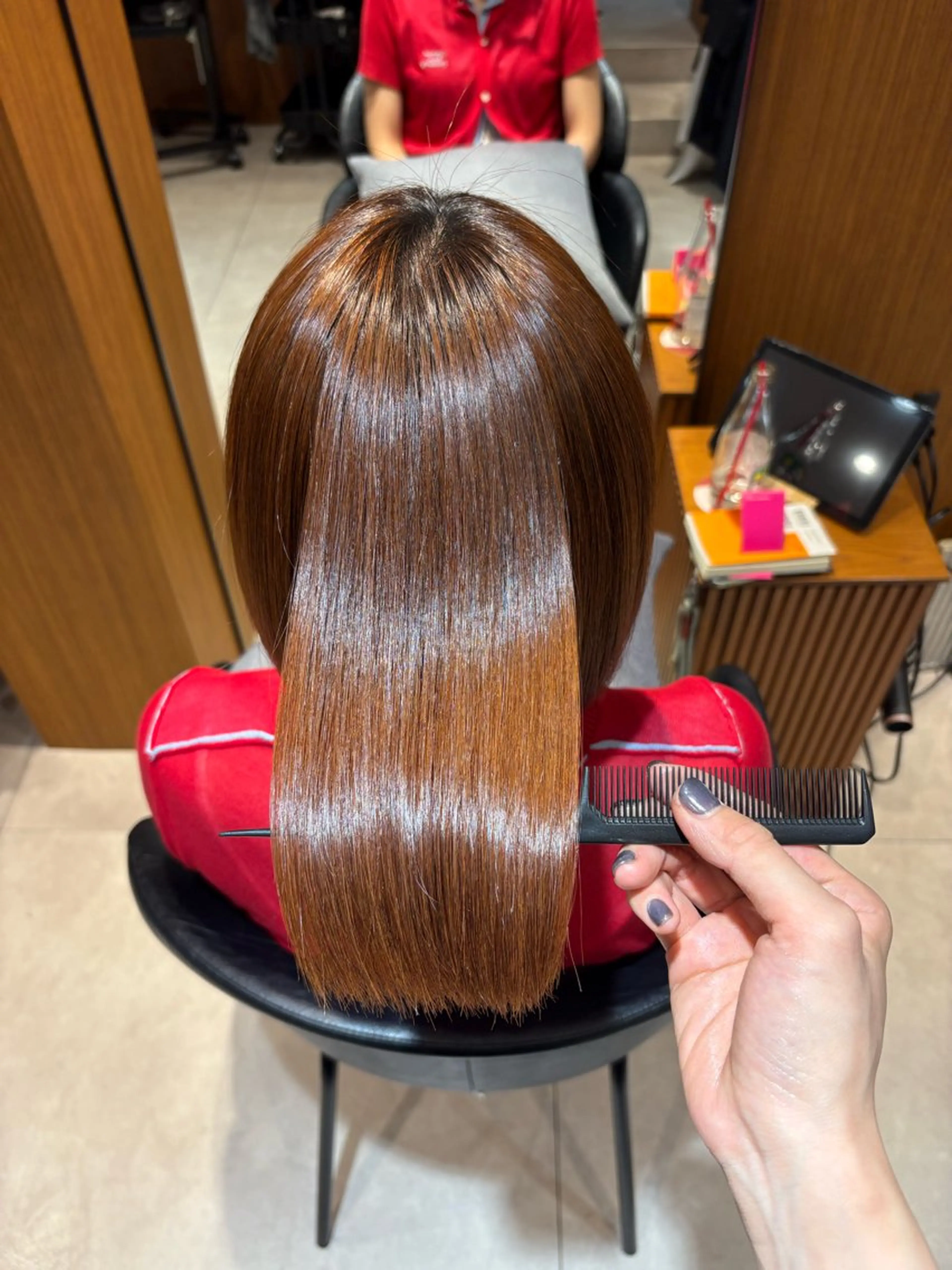 ショート パーマ 縮毛矯正 酸性ストレート/ yukinaのヘアスタイル