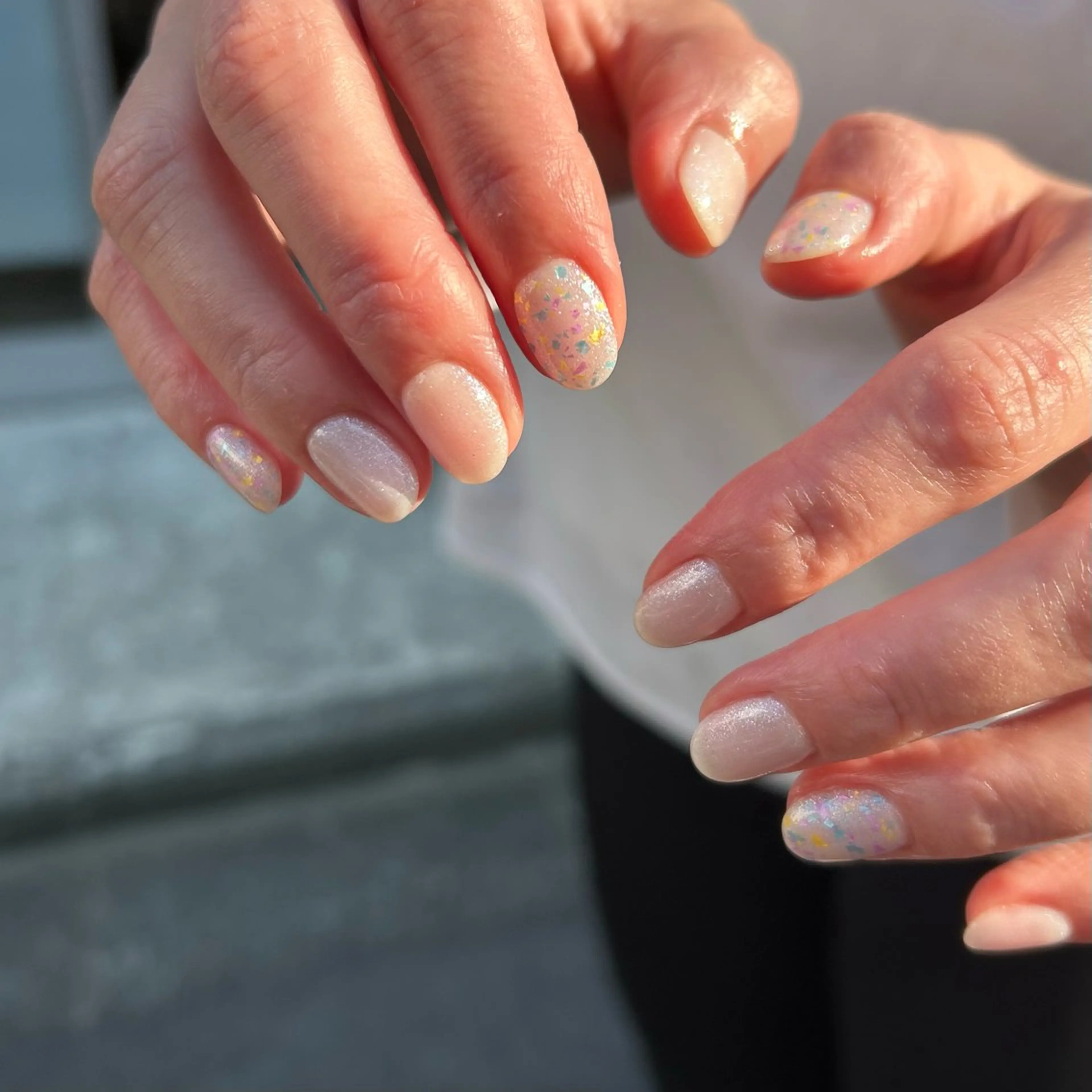 ネイル ラメ(グリッター) ワンカラーネイル Yumi 広尾|恵比寿ネイルのネイルデザイン