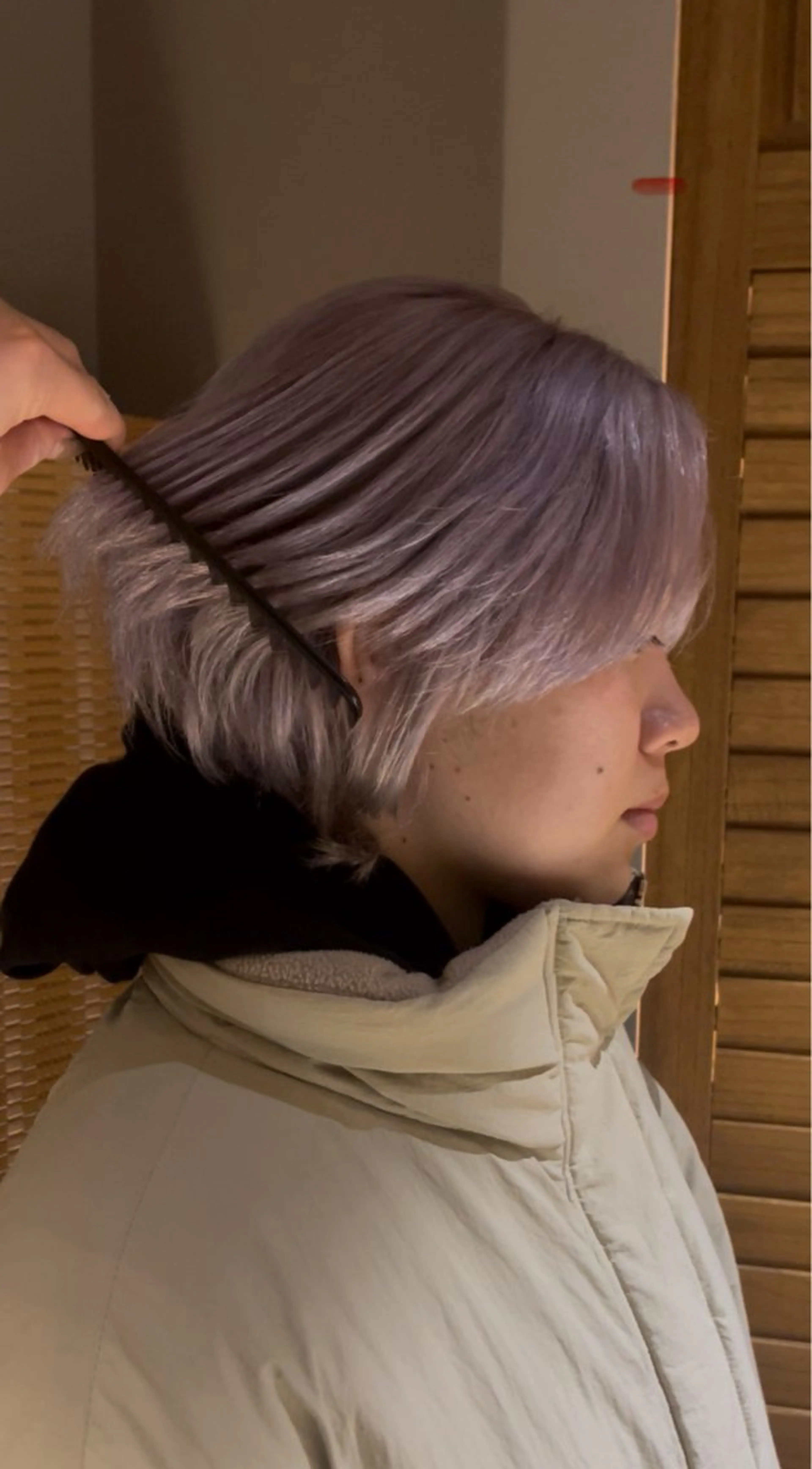 ショート カラー ヘアカラー yiye aoyama所属・表参道yiye うららのヘアスタイル