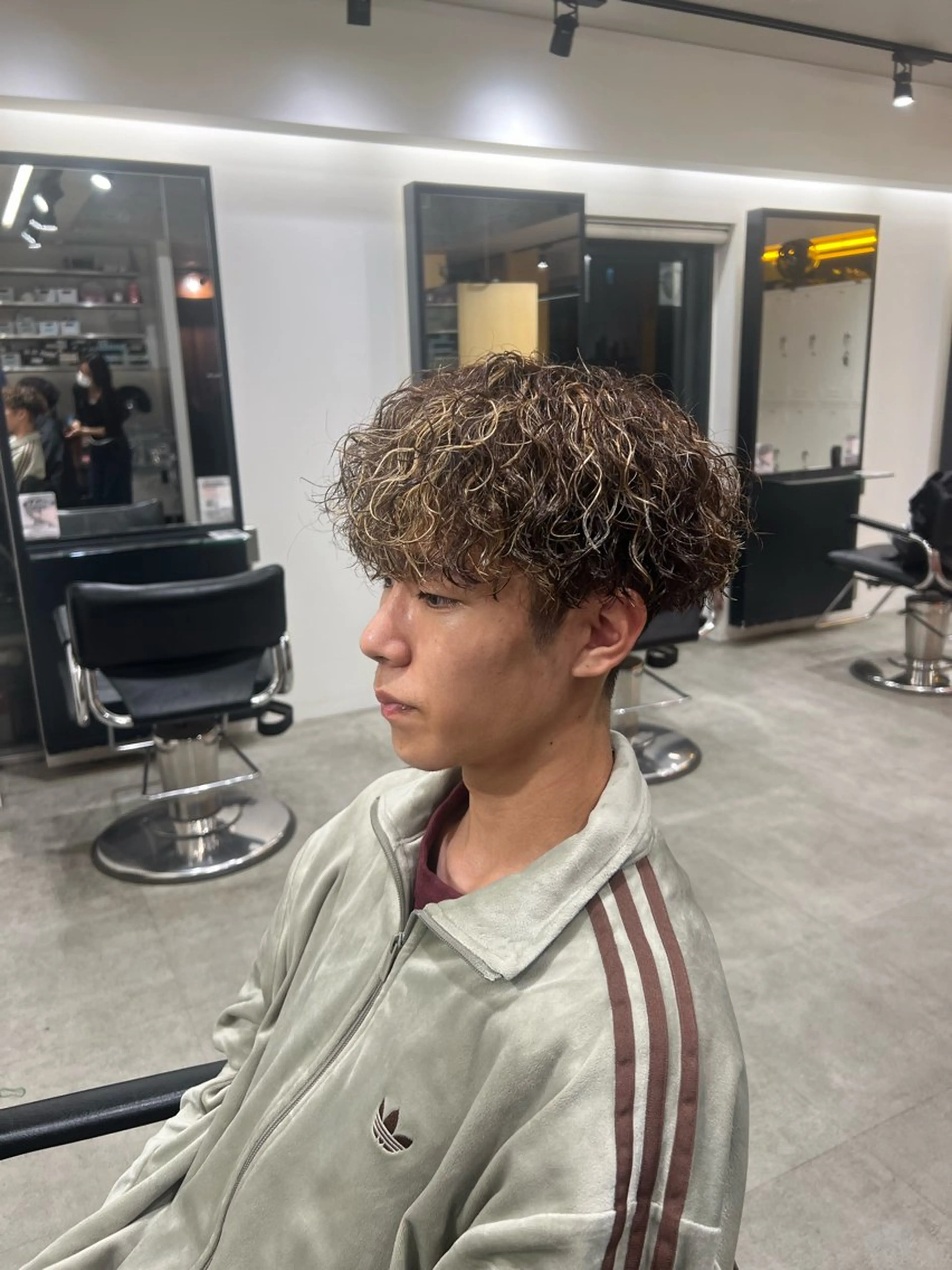 パーマ メンズ fifth PARK所属・fifth PARK HIN★T★のヘアスタイル