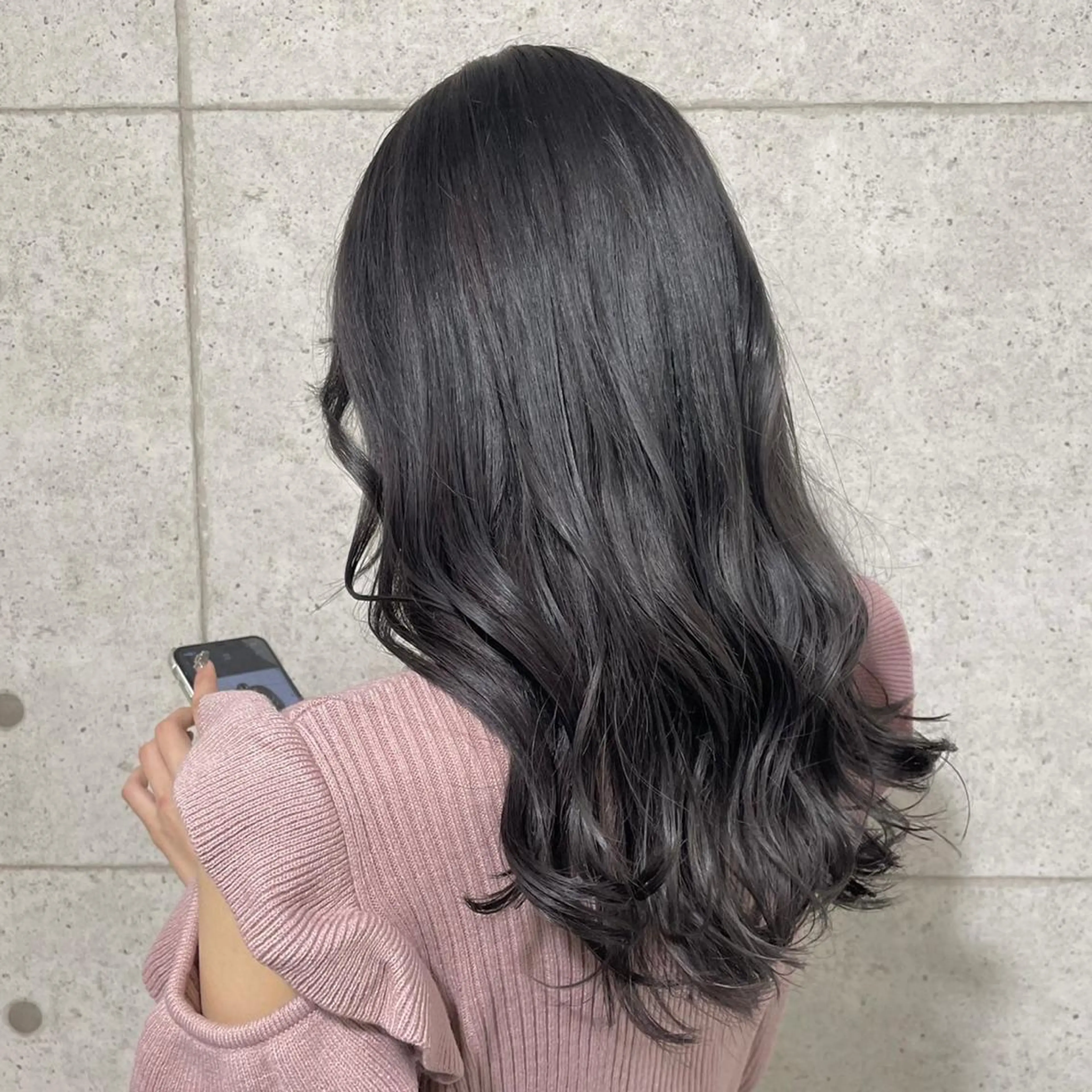 セミロング カラー miki 🦎のヘアスタイル