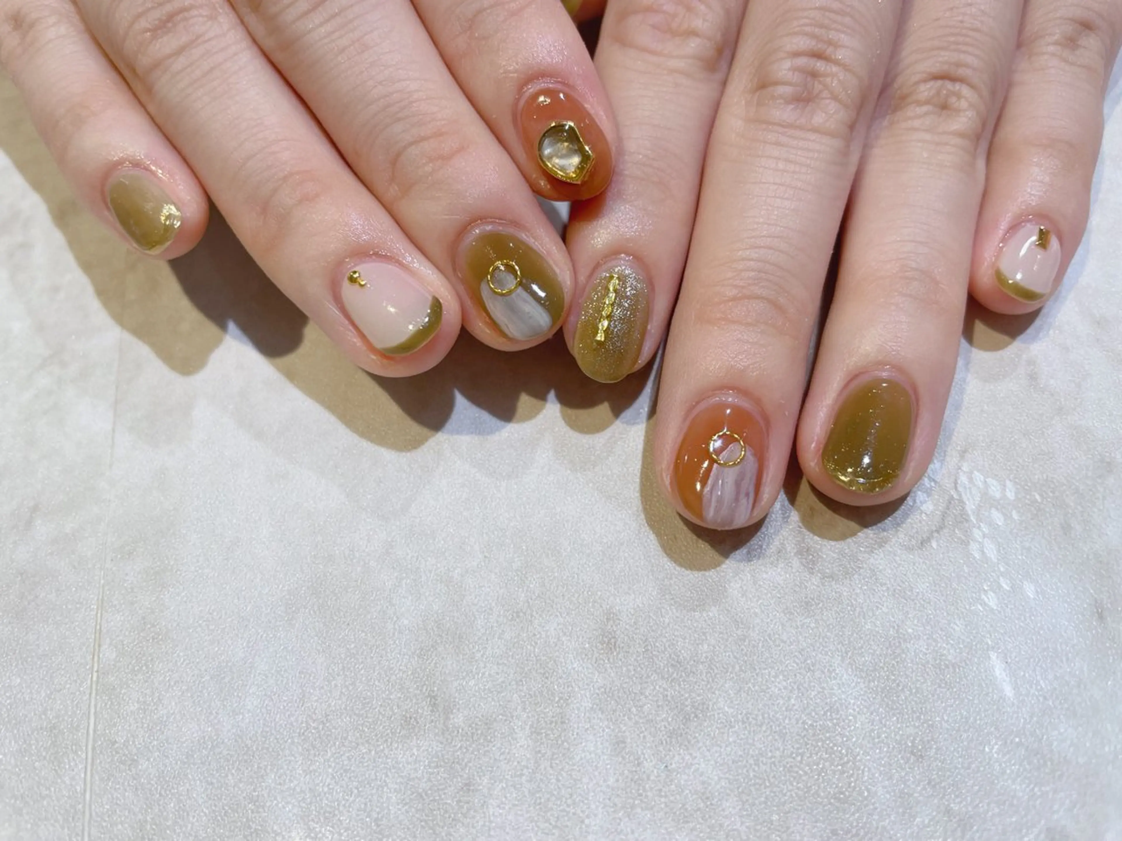 ネイル 舞田 苑香のネイルデザイン