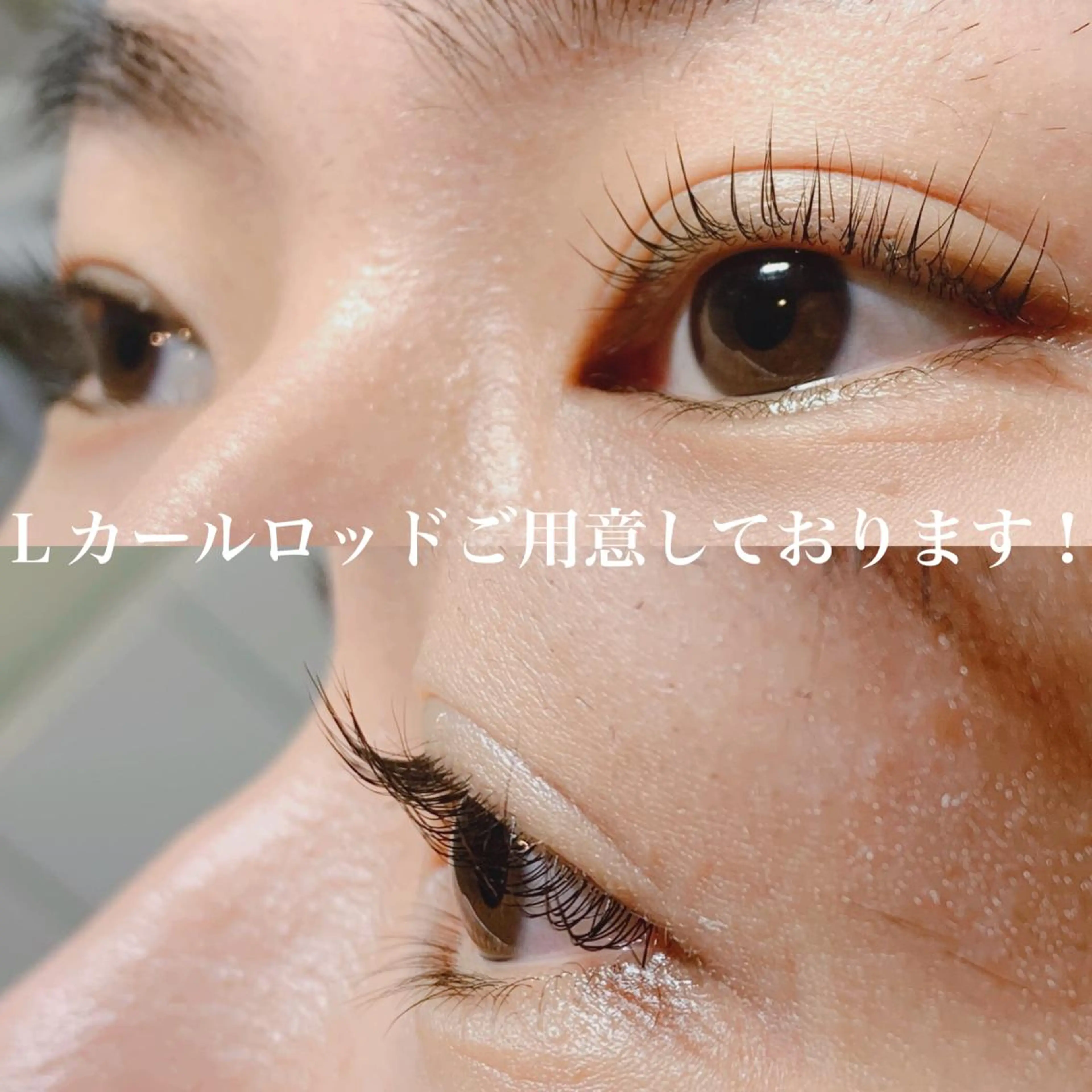 マツエク・マツパ Lカール ナチュラル 一重×まつ毛パーマ マツパ バスクアイラッシュ所属・BASQUE バスクアイラッシュのマツエク・マツパデザイン