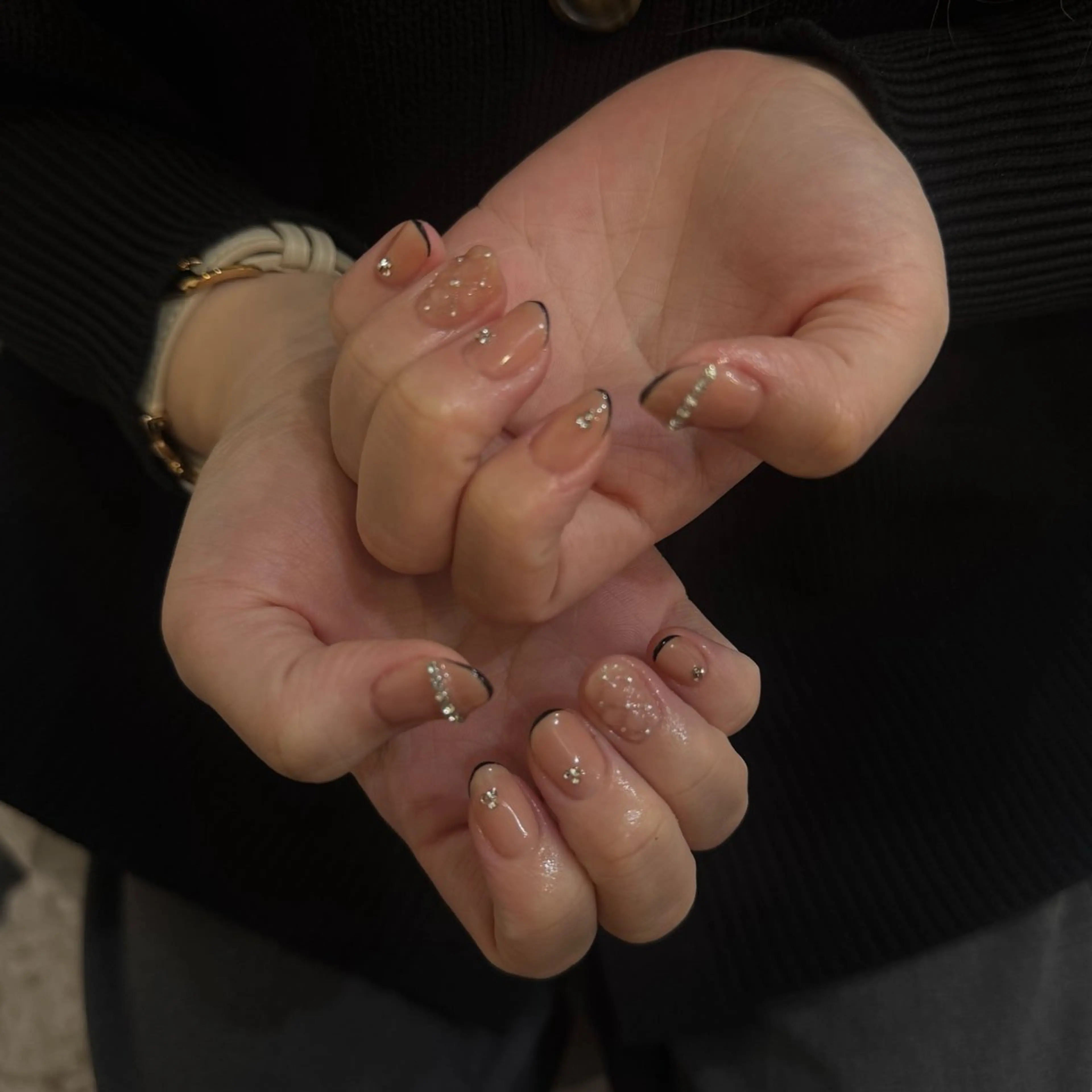 ネイル ハンドネイル 華 蓮のネイルデザイン